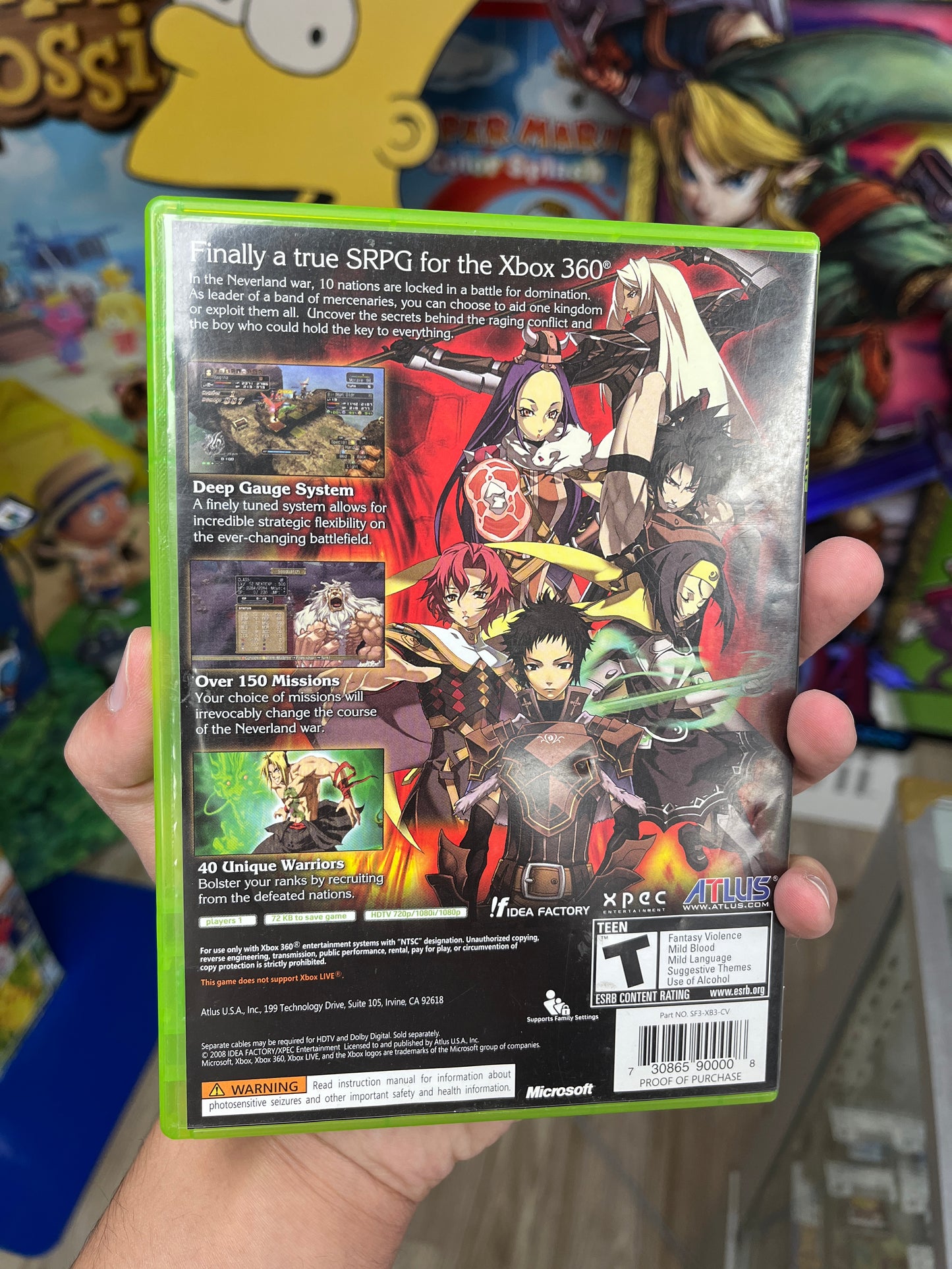 Spectral Force 3 Xbox 360 Complete