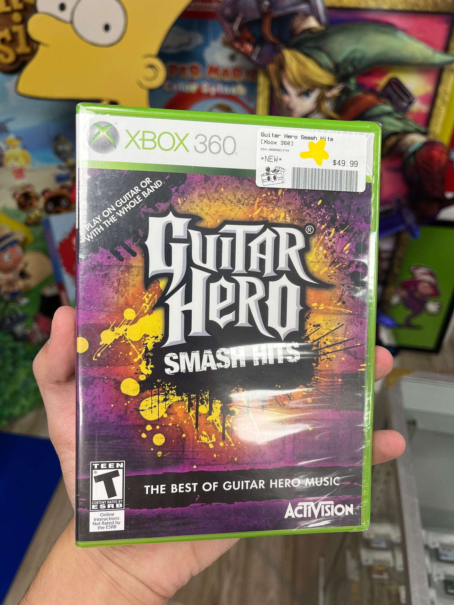 Guitar Hero Smash Hits Xbox 360 SEALED