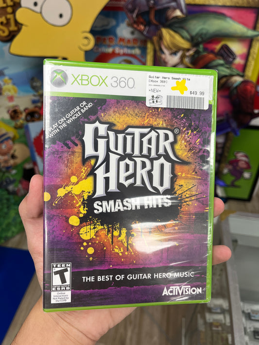 Guitar Hero Smash Hits Xbox 360 SEALED