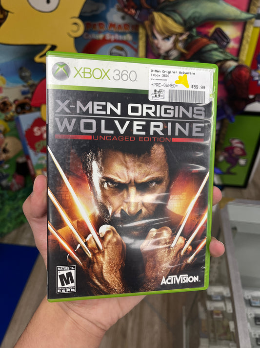 X-Men Origins: Wolverine Xbox 360 Complete