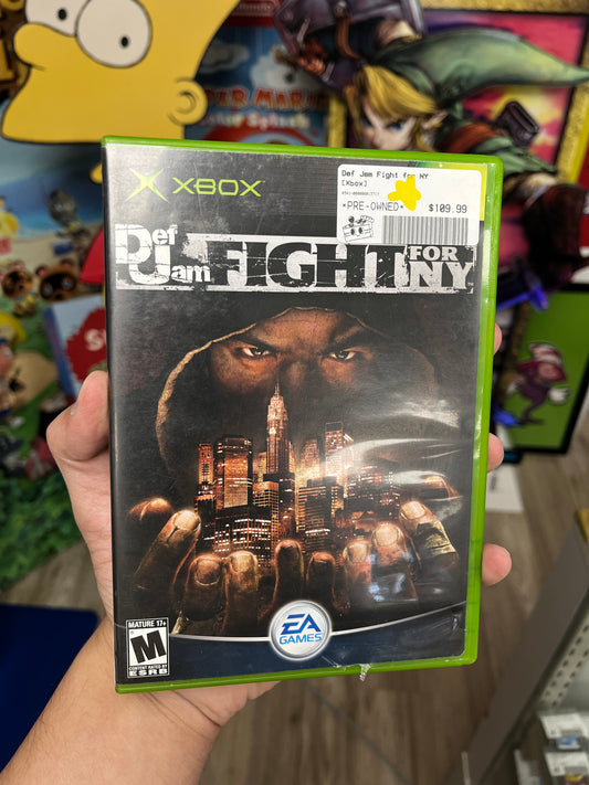 Def Jam Fight for NY Xbox Boxed