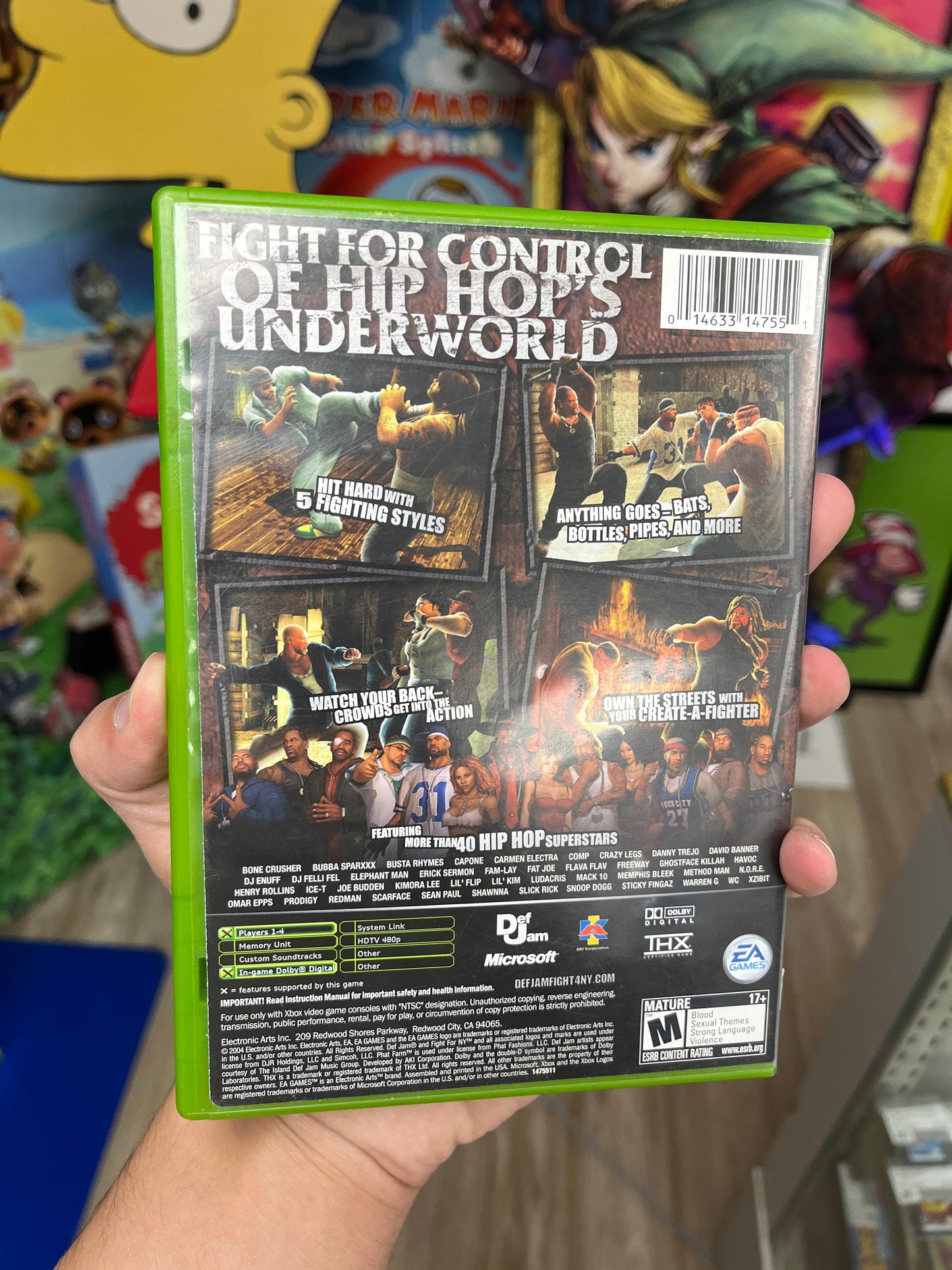Def Jam Fight for NY Xbox Boxed