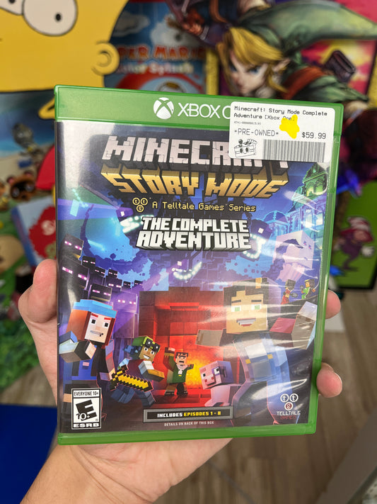 Minecraft: Story Mode Complete Adventure Xbox One Complete