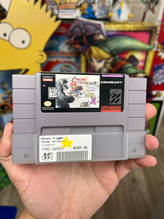 Chrono Trigger Super Nintendo Clean