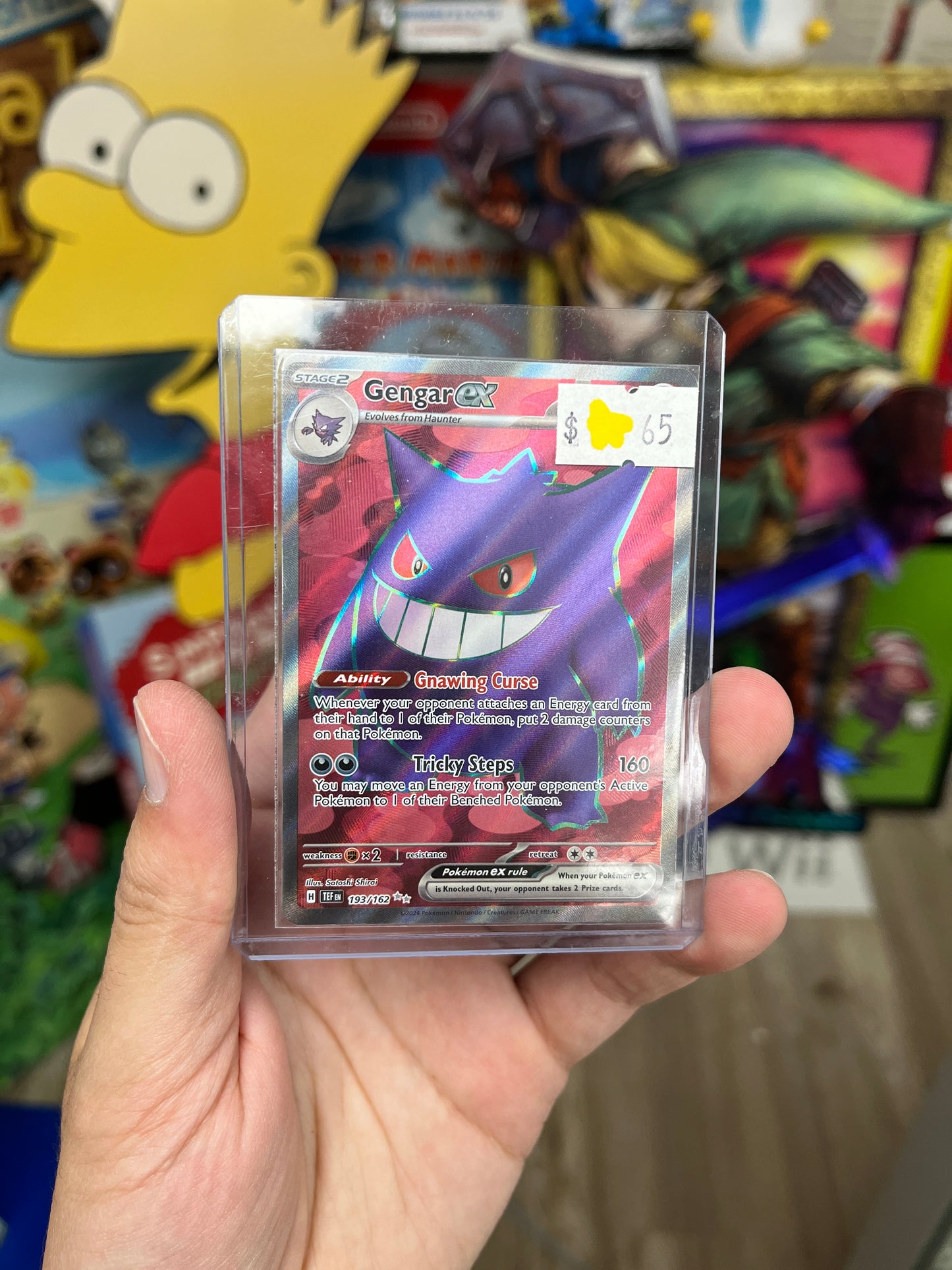 Gengar ex 193/162 NM