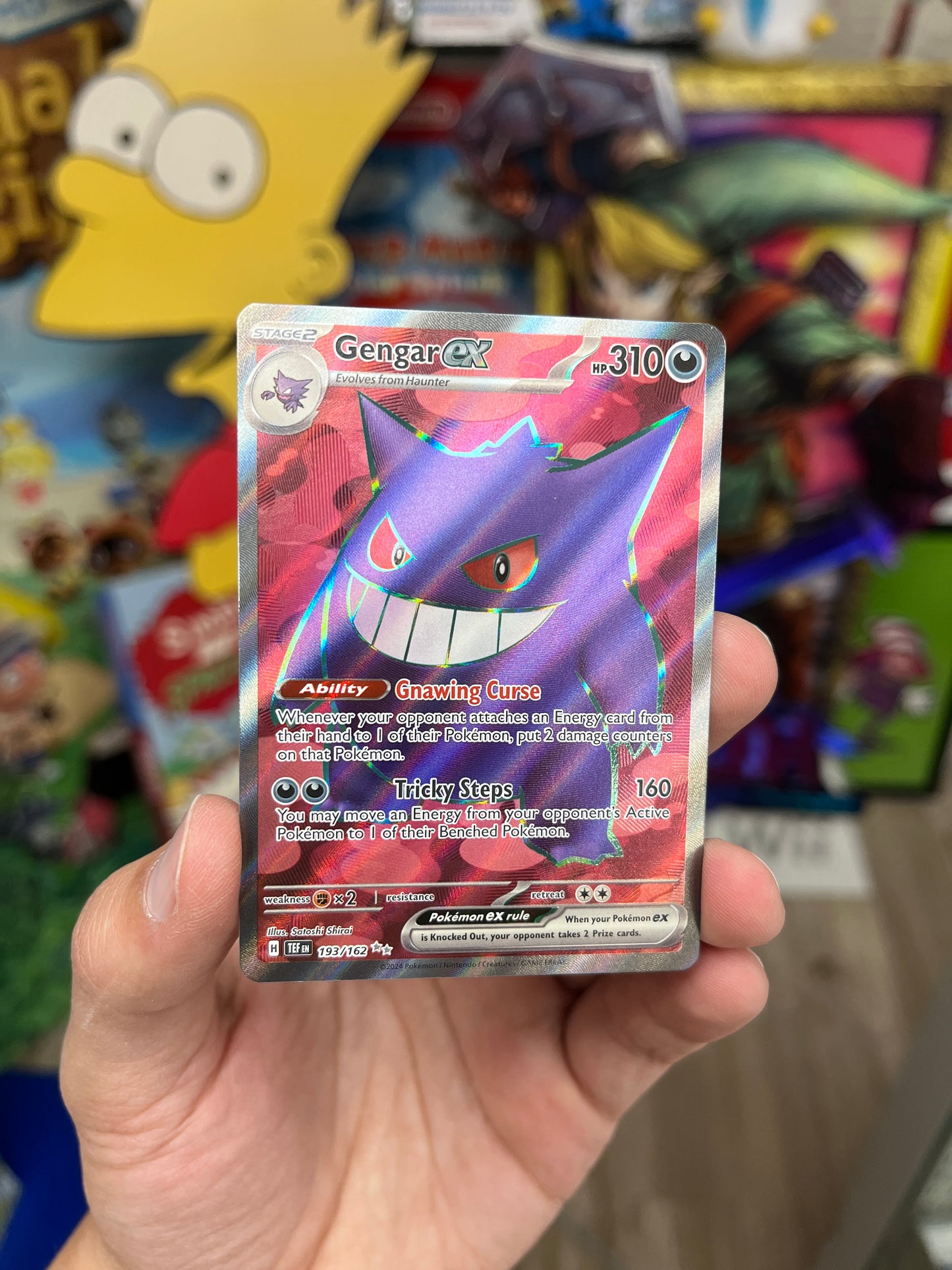 Gengar ex 193/162 NM