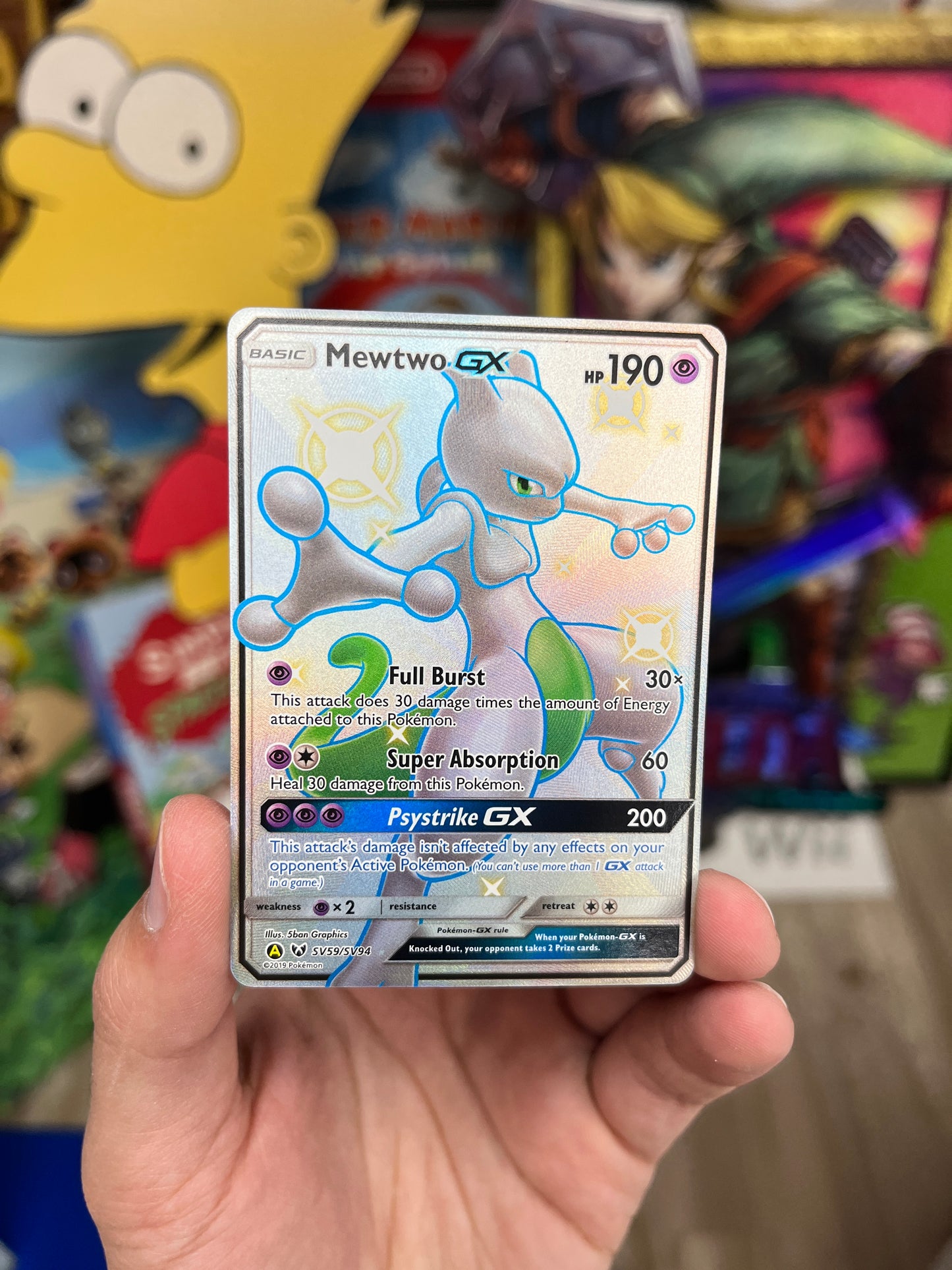 Mewtwo GX SV59/SV94 NM