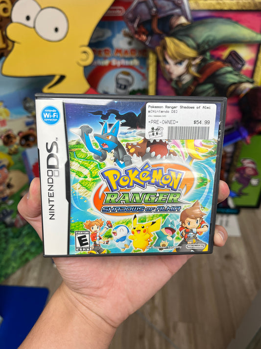 Pokemon Ranger: Shadows of Almia (Nintendo DS)