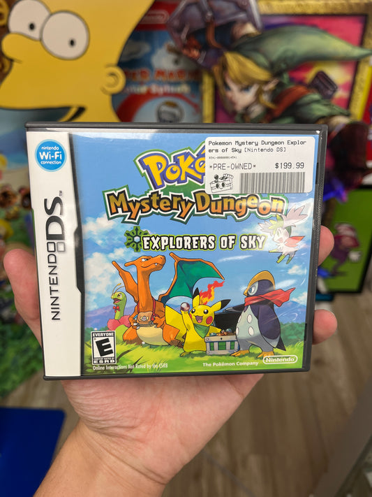Pokemon Mystery Dungeon Explorers of Sky (Nintendo DS)