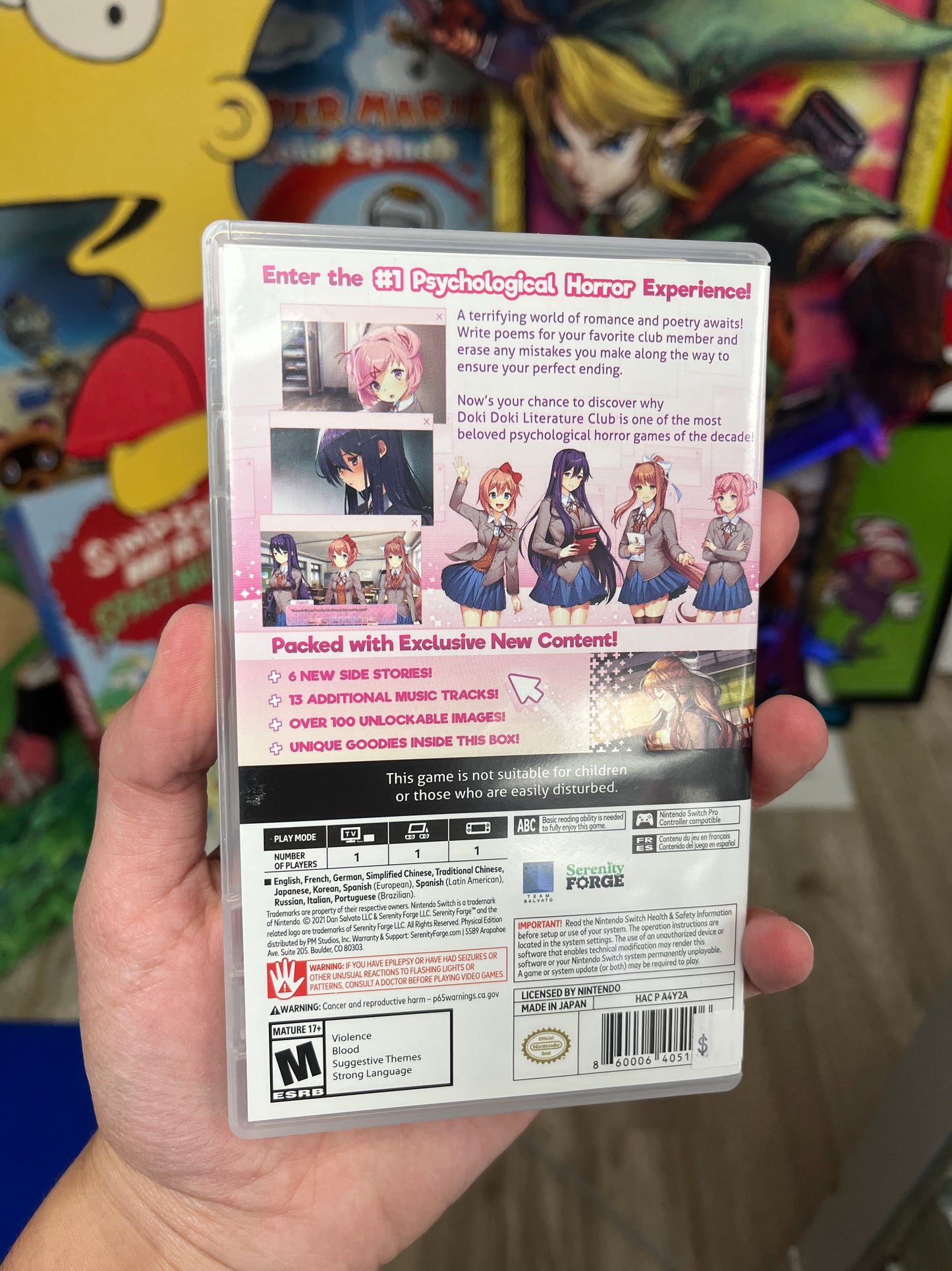 Doki Doki Literature Club Plus! (Nintendo Switch)