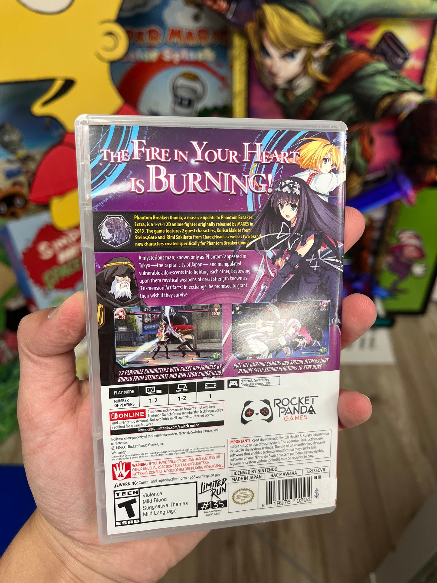 Phantom Breaker Omnia (Nintendo Switch)
