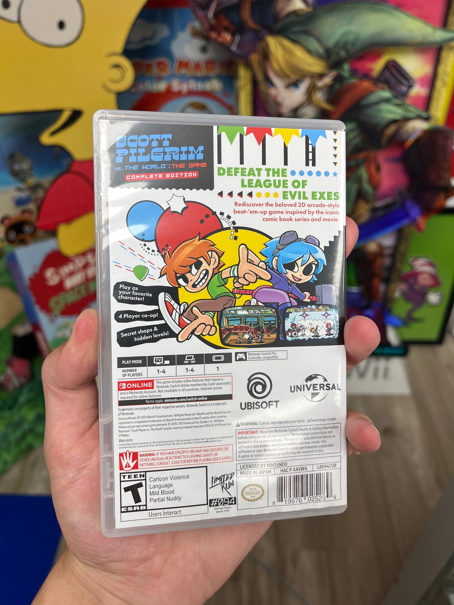 Scott Pilgrim VS. The World: The Game Complete Edition (Nintendo Switch)