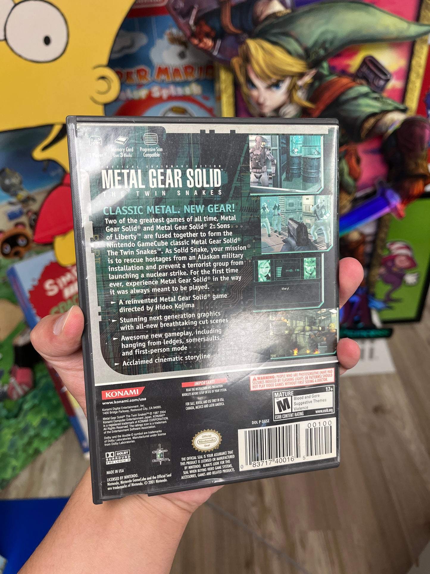 Metal Gear Solid Twin Snakes (Gamecube)