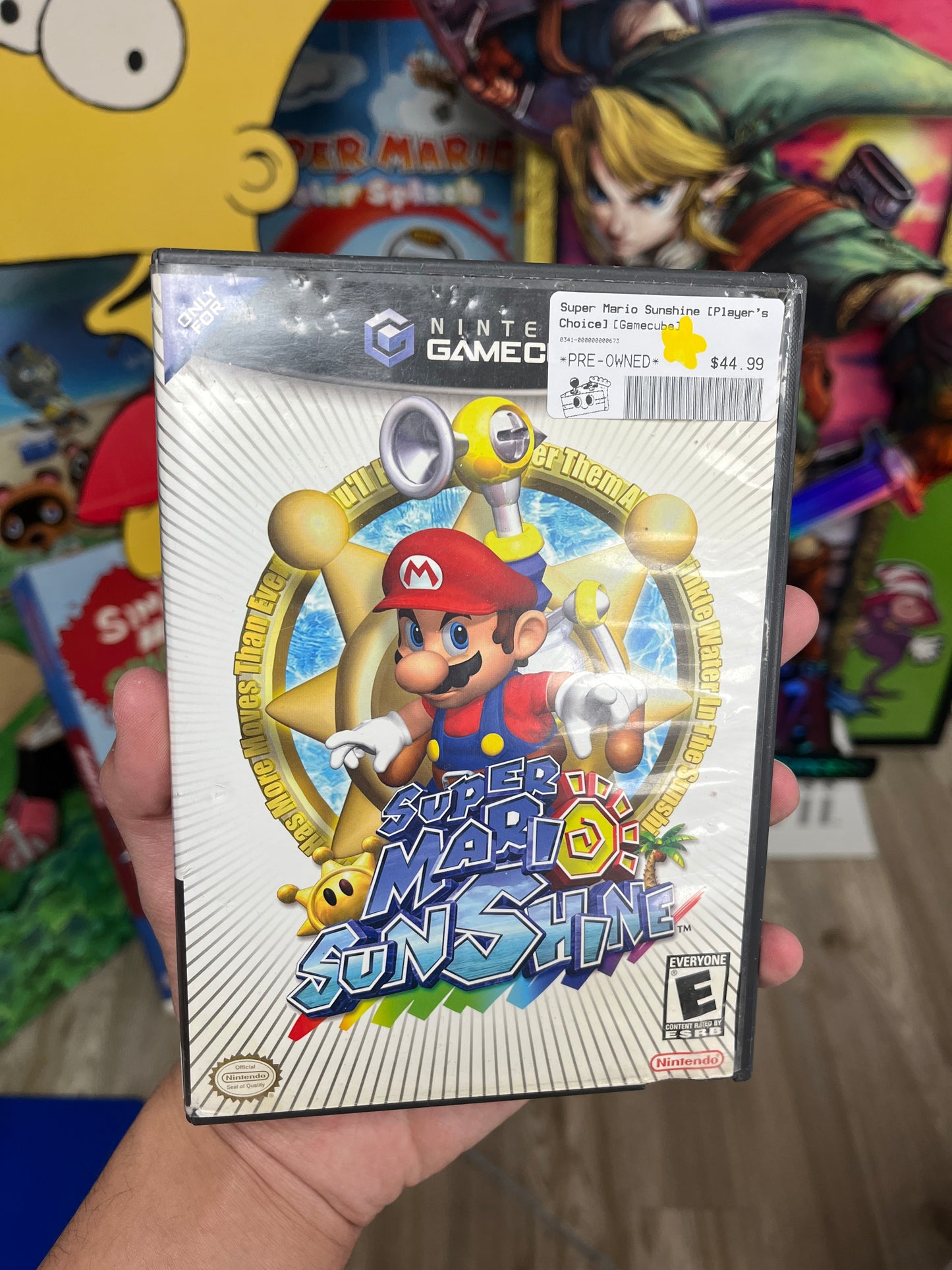 Super Mario Sunshine [Player's Choice] (GameCube)