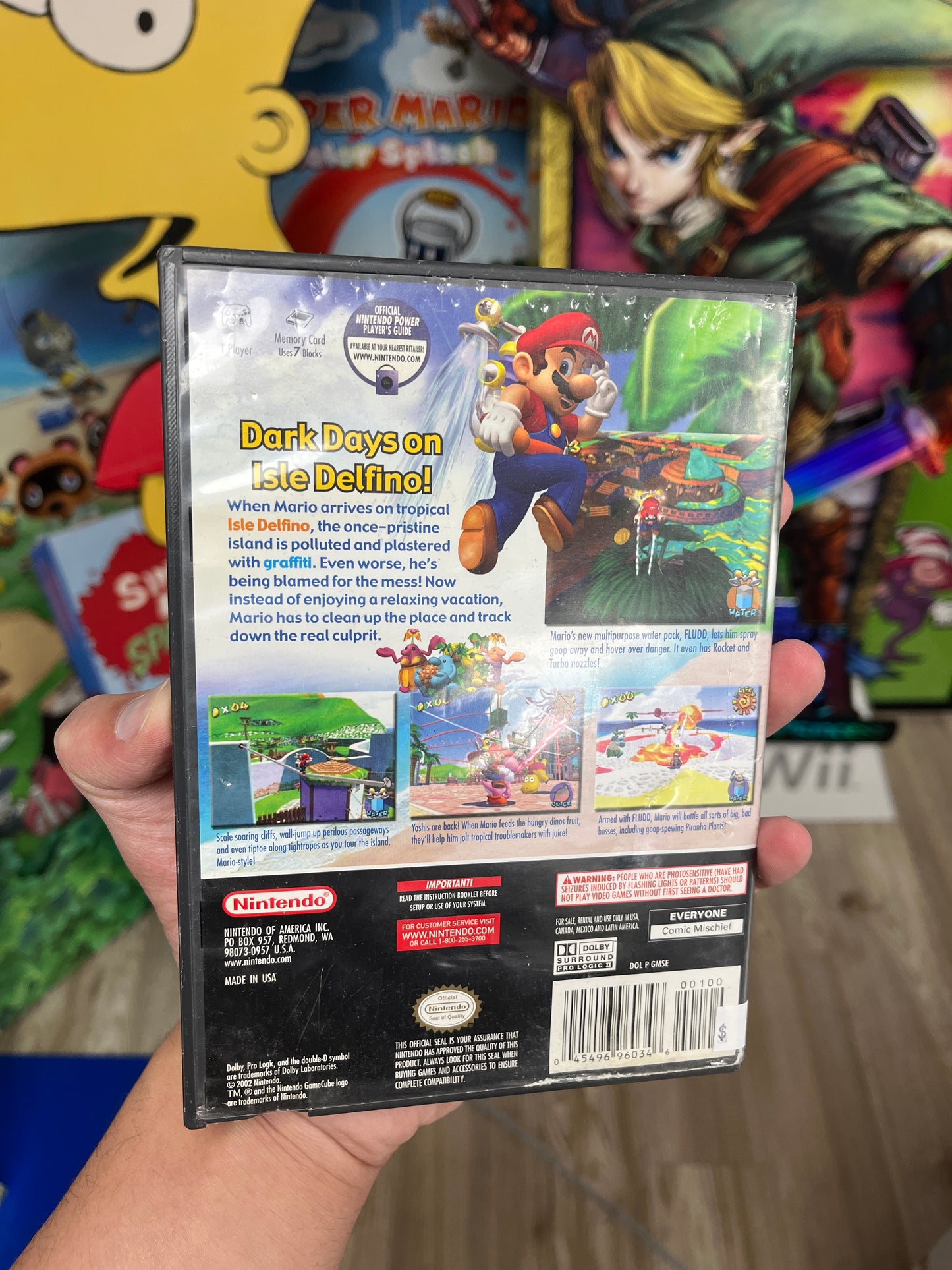Super Mario Sunshine [Player's Choice] (GameCube)
