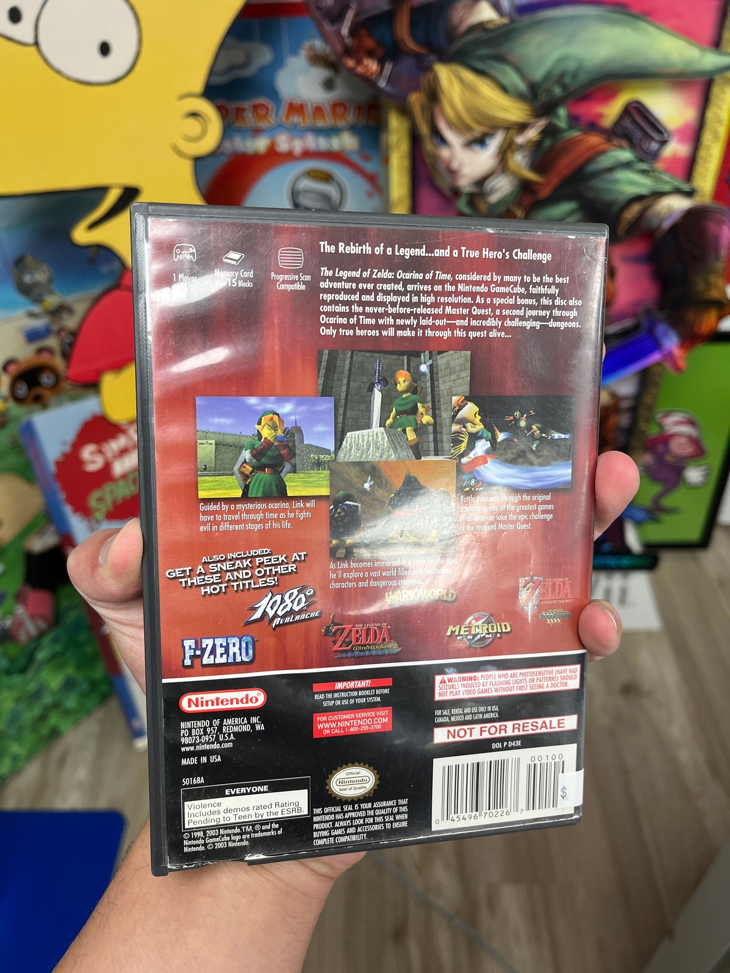 The Legend of Zelda: Ocarina of Time Master Quest (GameCube)