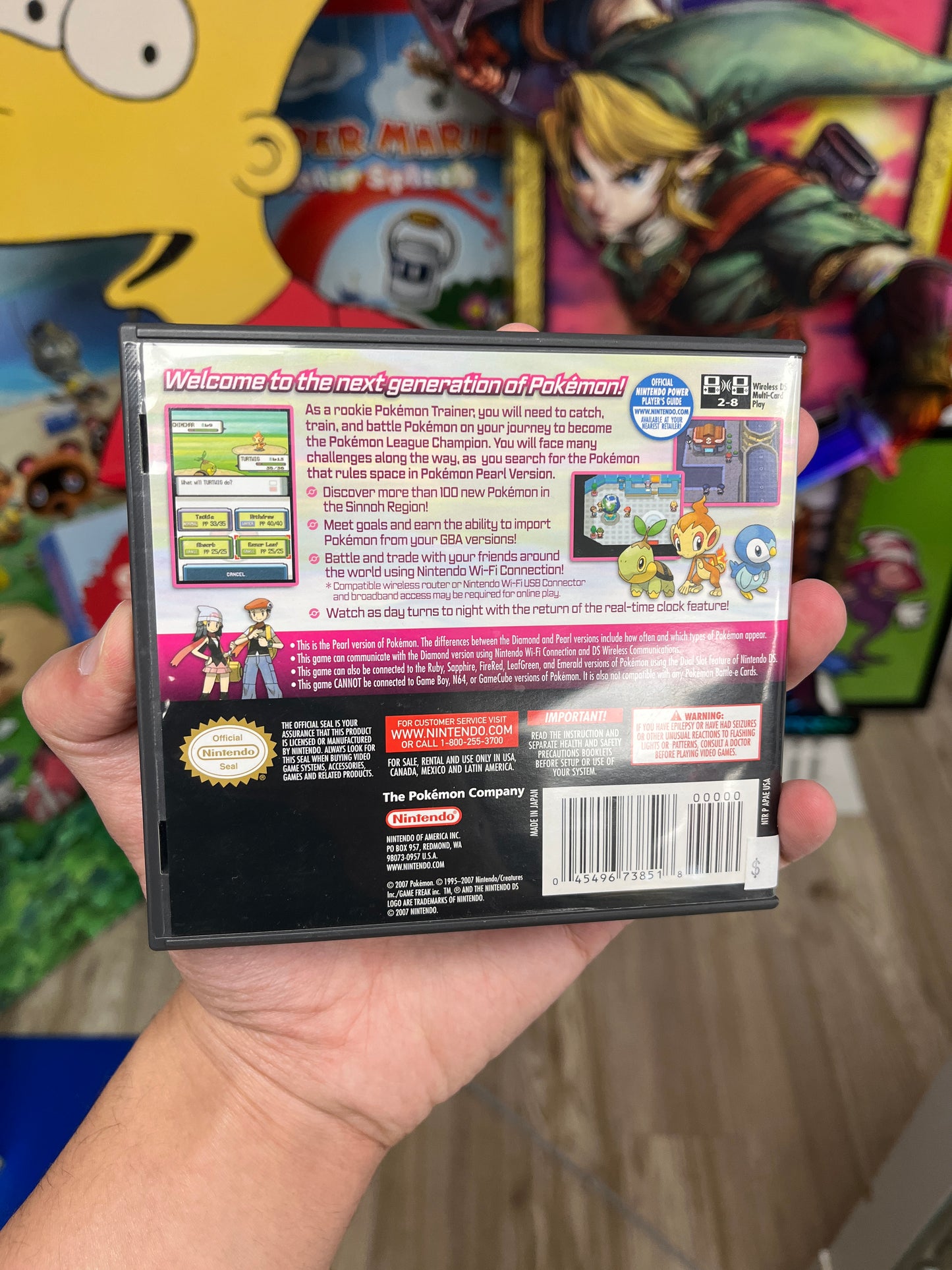Pokemon Pearl Version (Nintendo DS)