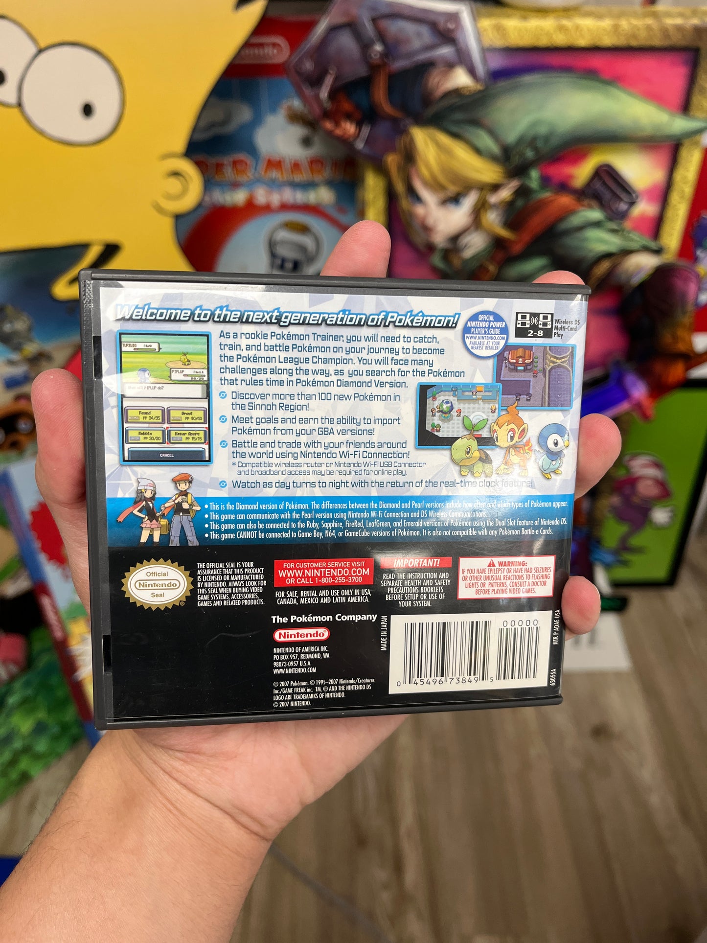 Pokemon Diamond Version (Nintendo DS)