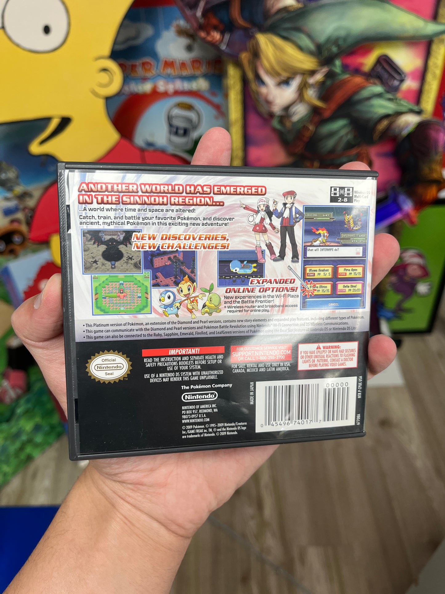 Pokemon Platinum Version (Nintendo DS)