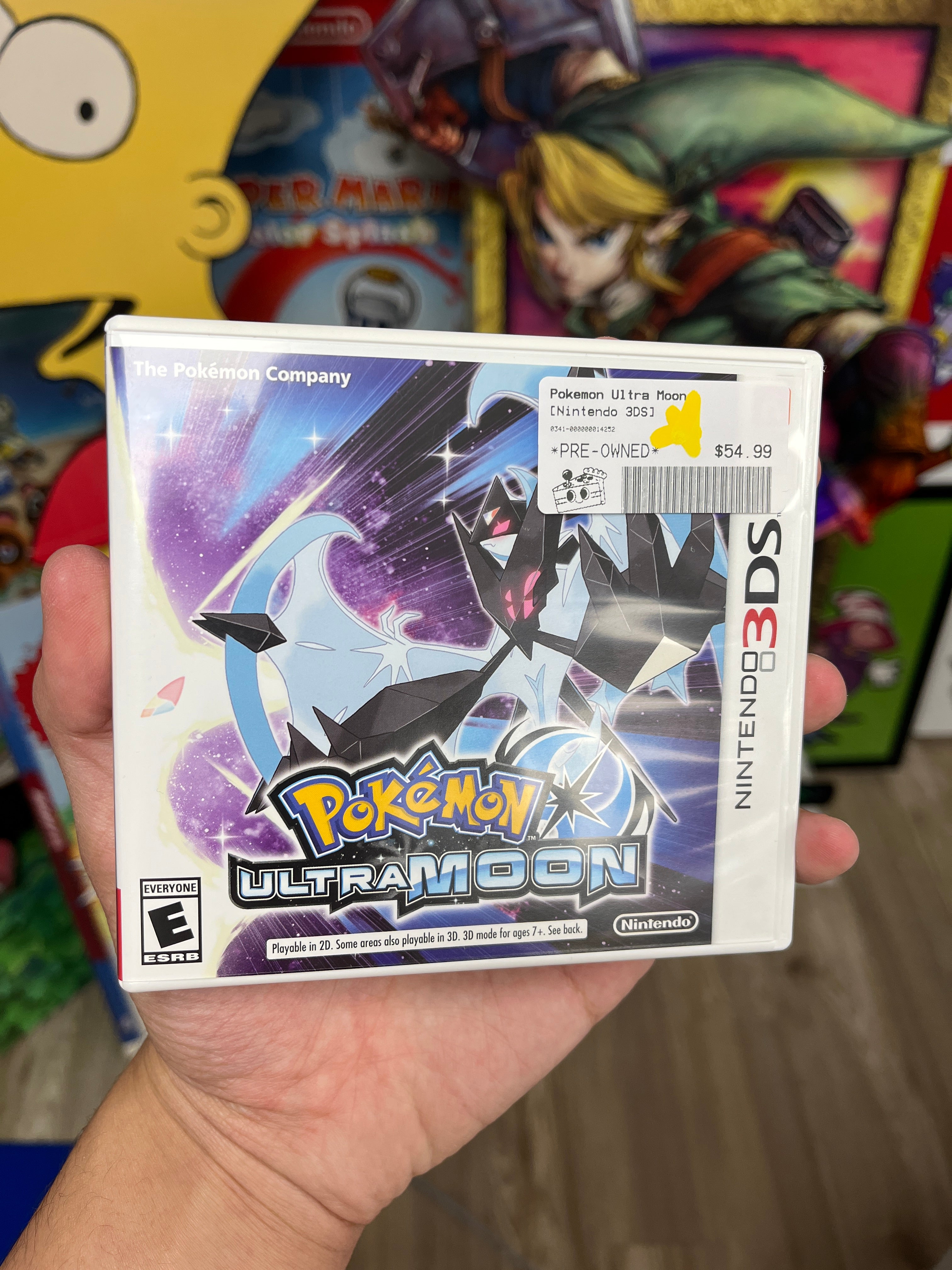 Pokemon Ultra Moon 3DS Complete – CakeHoarder Games