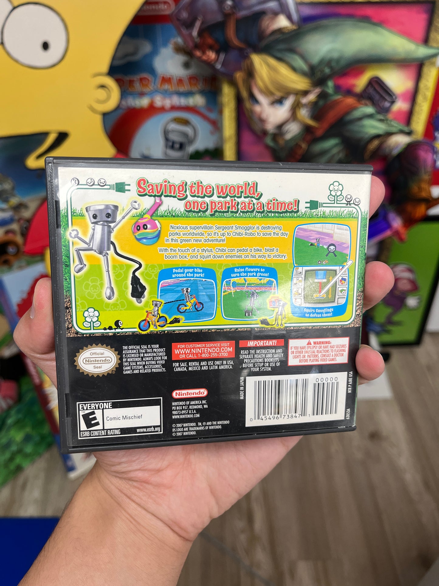Chibi Robo Park Patrol DS Complete