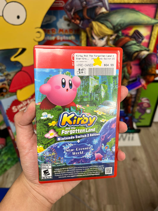 Kirby and the Forgotten Land + Star-Crossed World Switch 2 Complete