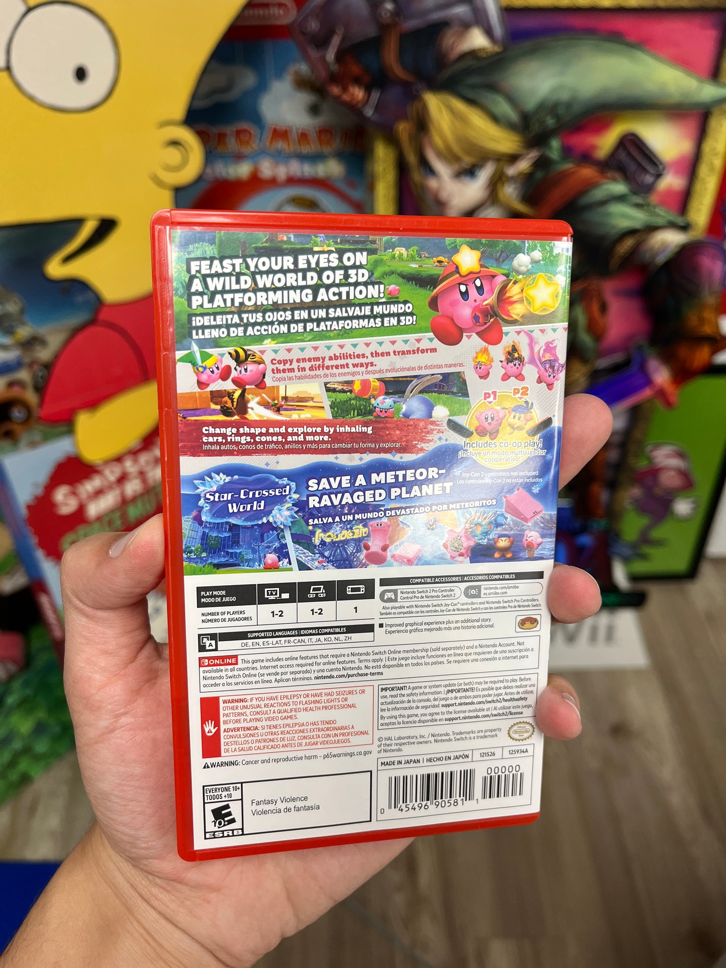 Kirby and the Forgotten Land + Star-Crossed World Switch 2 Complete