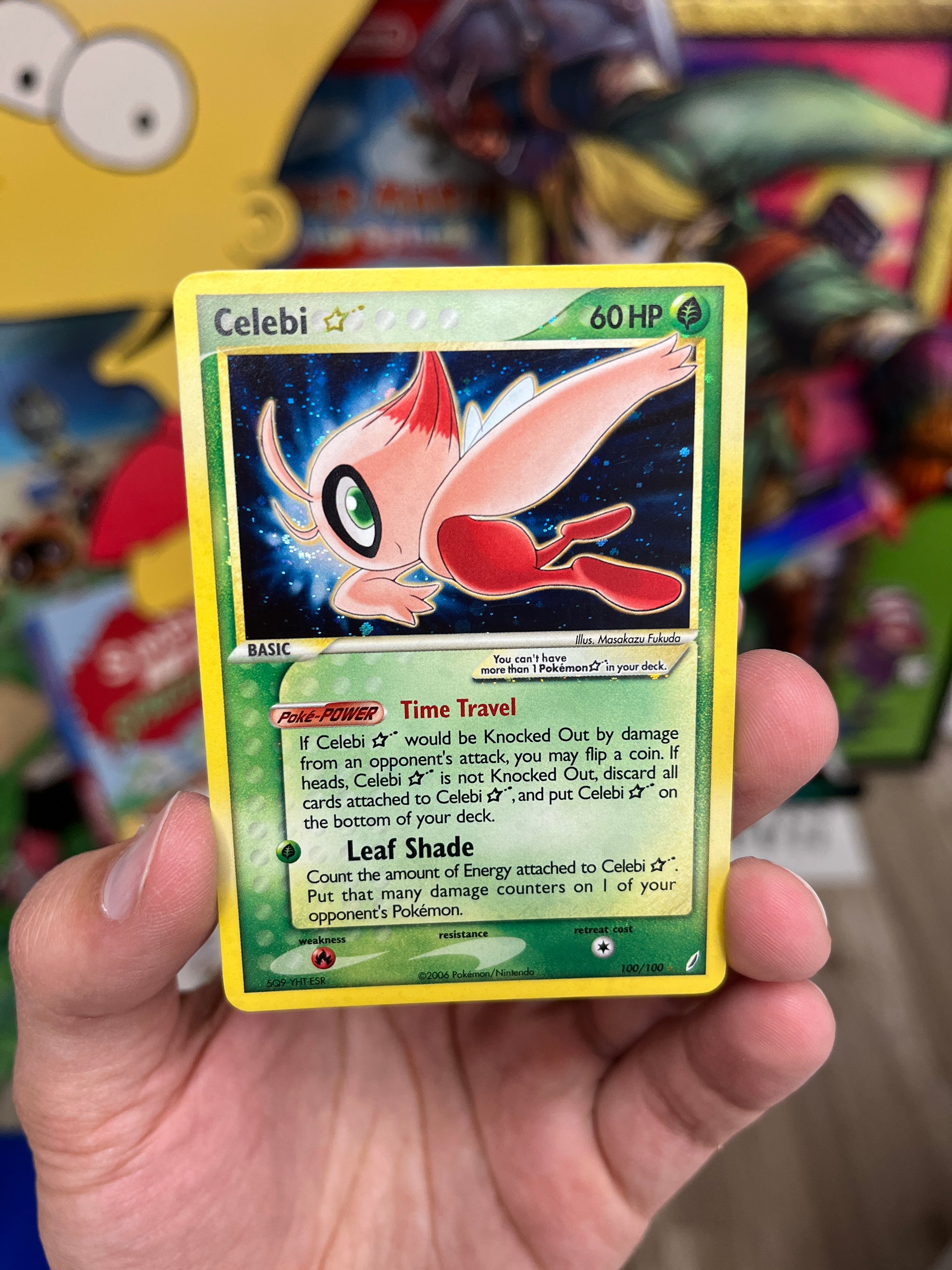 Celebi Gold Star 100/100 LP Beautiful CakeHoarder Games Celebi Gold Star 100/100 LP Beautiful CakeHoarder Games