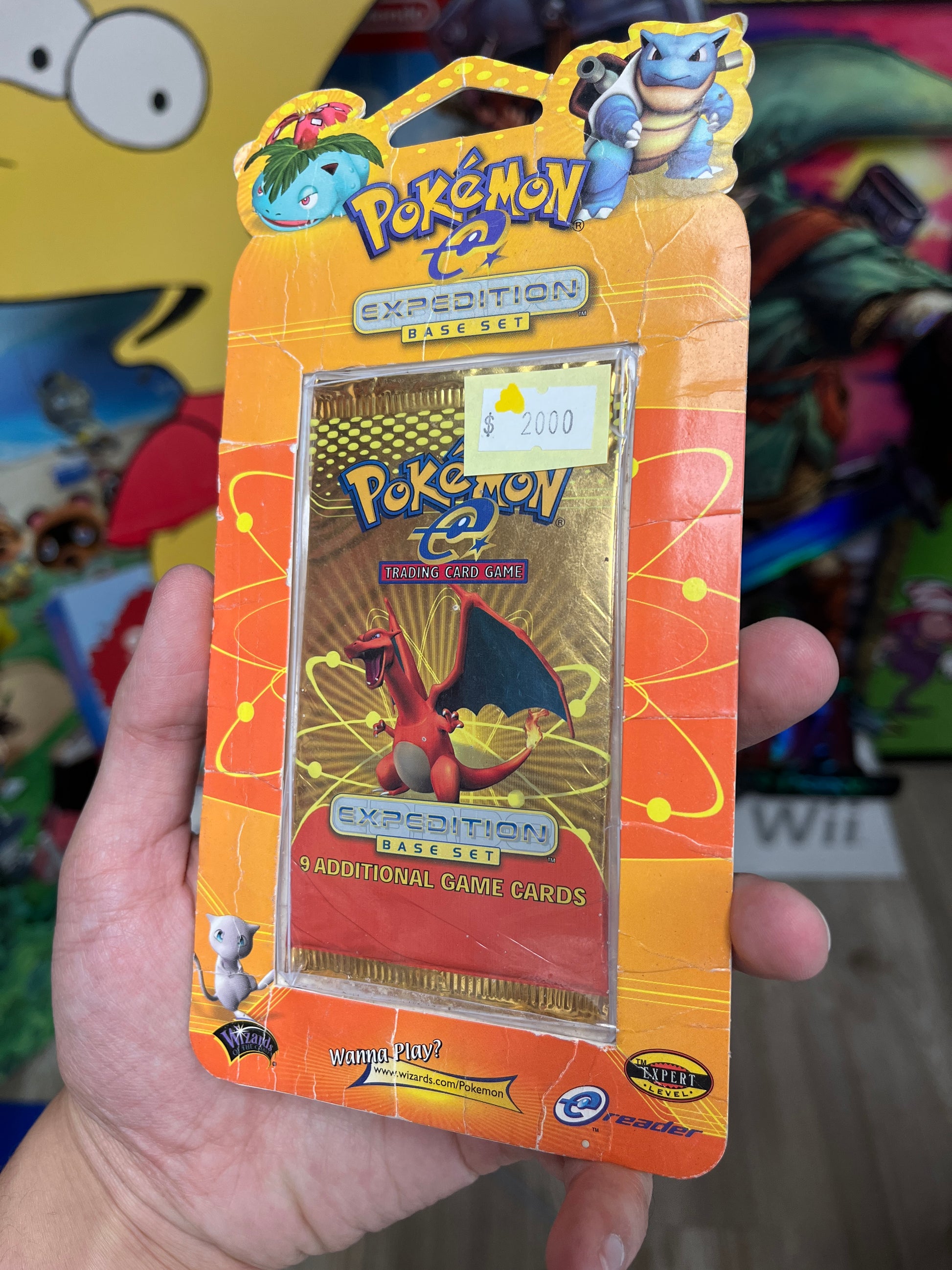 Pokemon Expedition Charizard Blister Pack SEALED CakeHoarder Games Pokemon Expedition Charizard Blister Pack SEALED CakeHoarder Games
