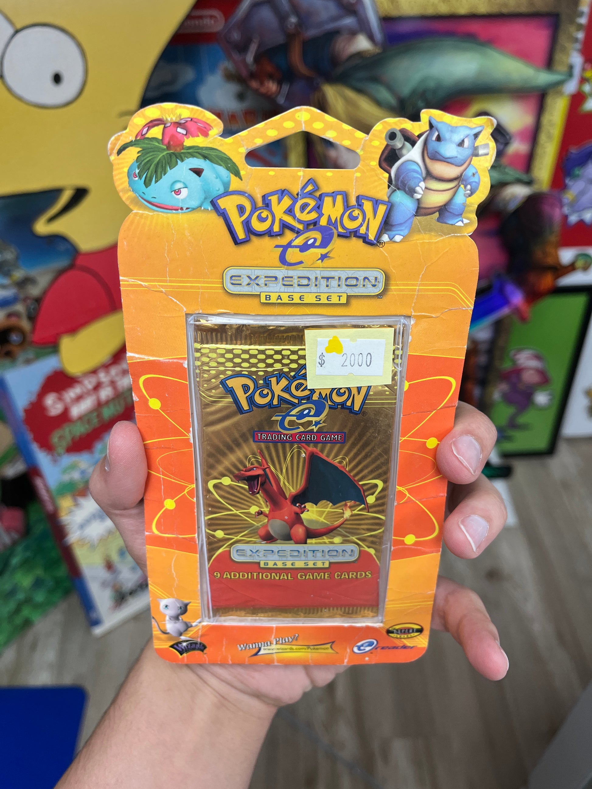 Pokemon Expedition Charizard Blister Pack SEALED CakeHoarder Games Pokemon Expedition Charizard Blister Pack SEALED CakeHoarder Games