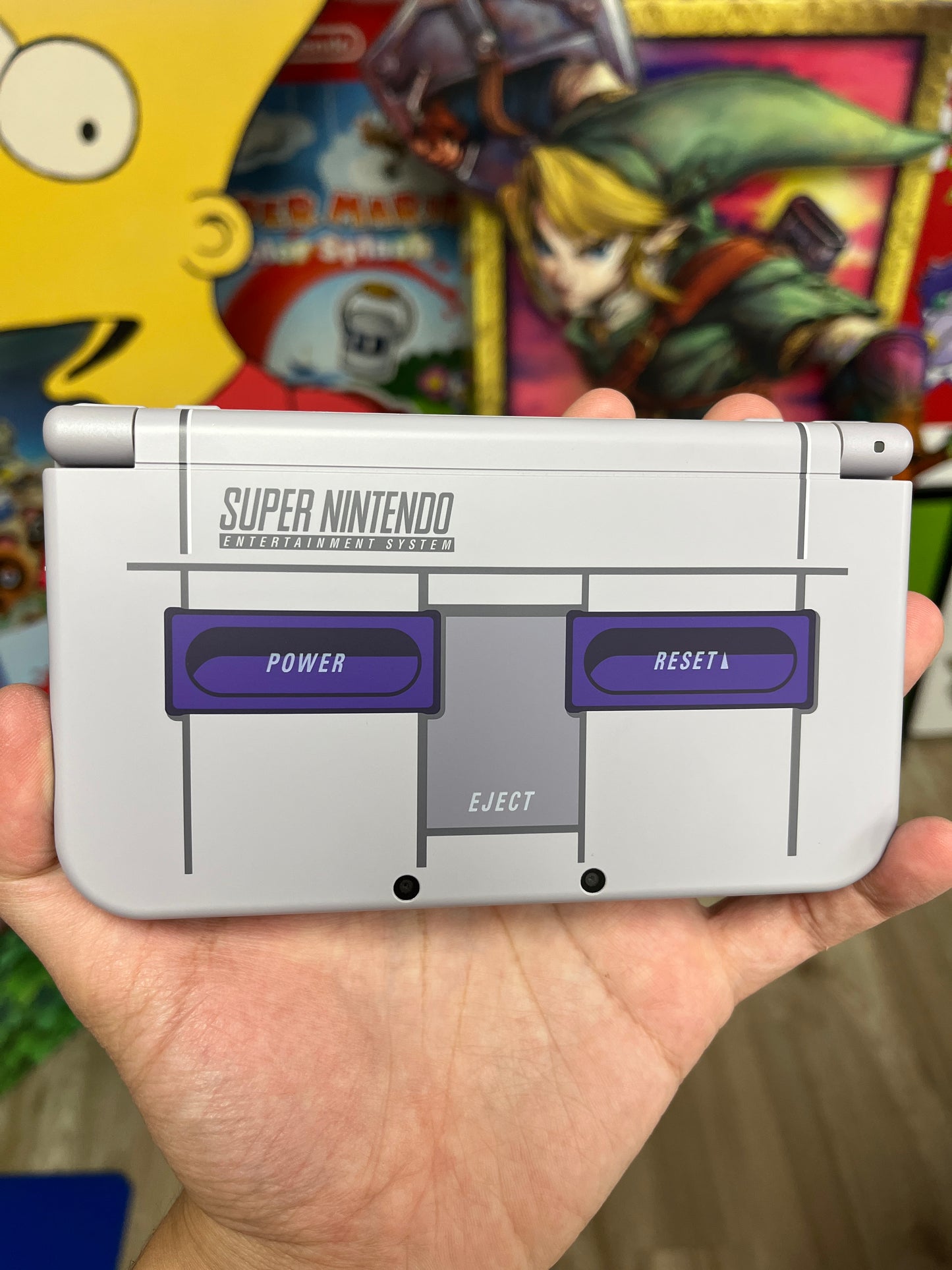 New Nintendo 3DS XL SNES Edition Complete CLEAN