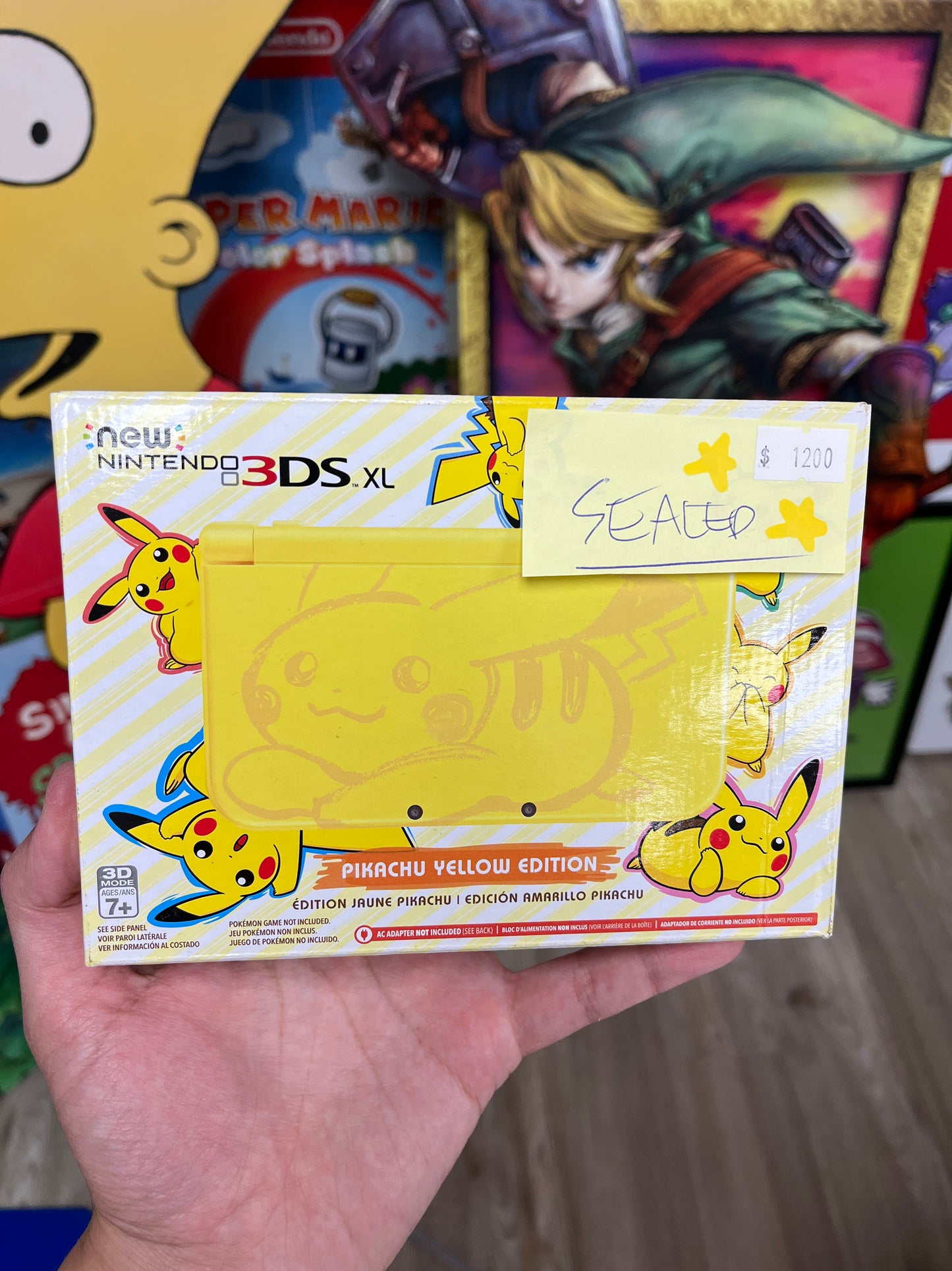 New Nintendo 3DS XL Pikachu Edition *NEW* Unopened
