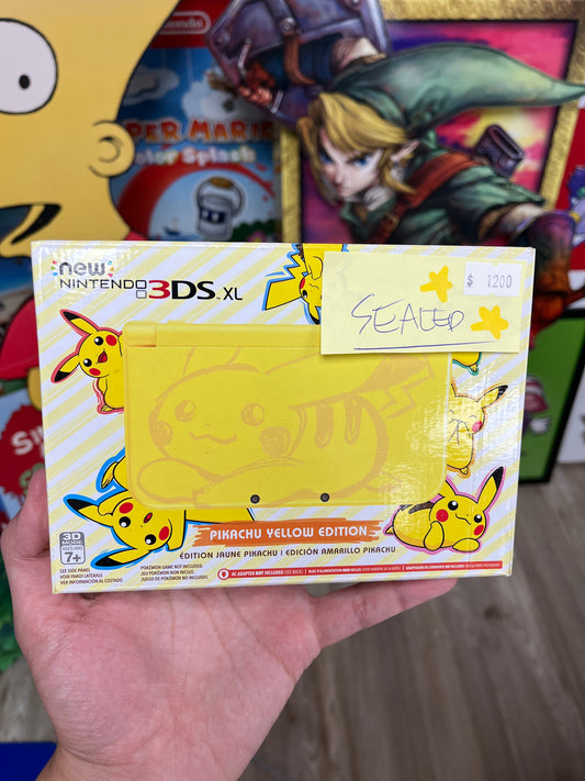 New Nintendo 3DS XL Pikachu Edition *NEW* Unopened