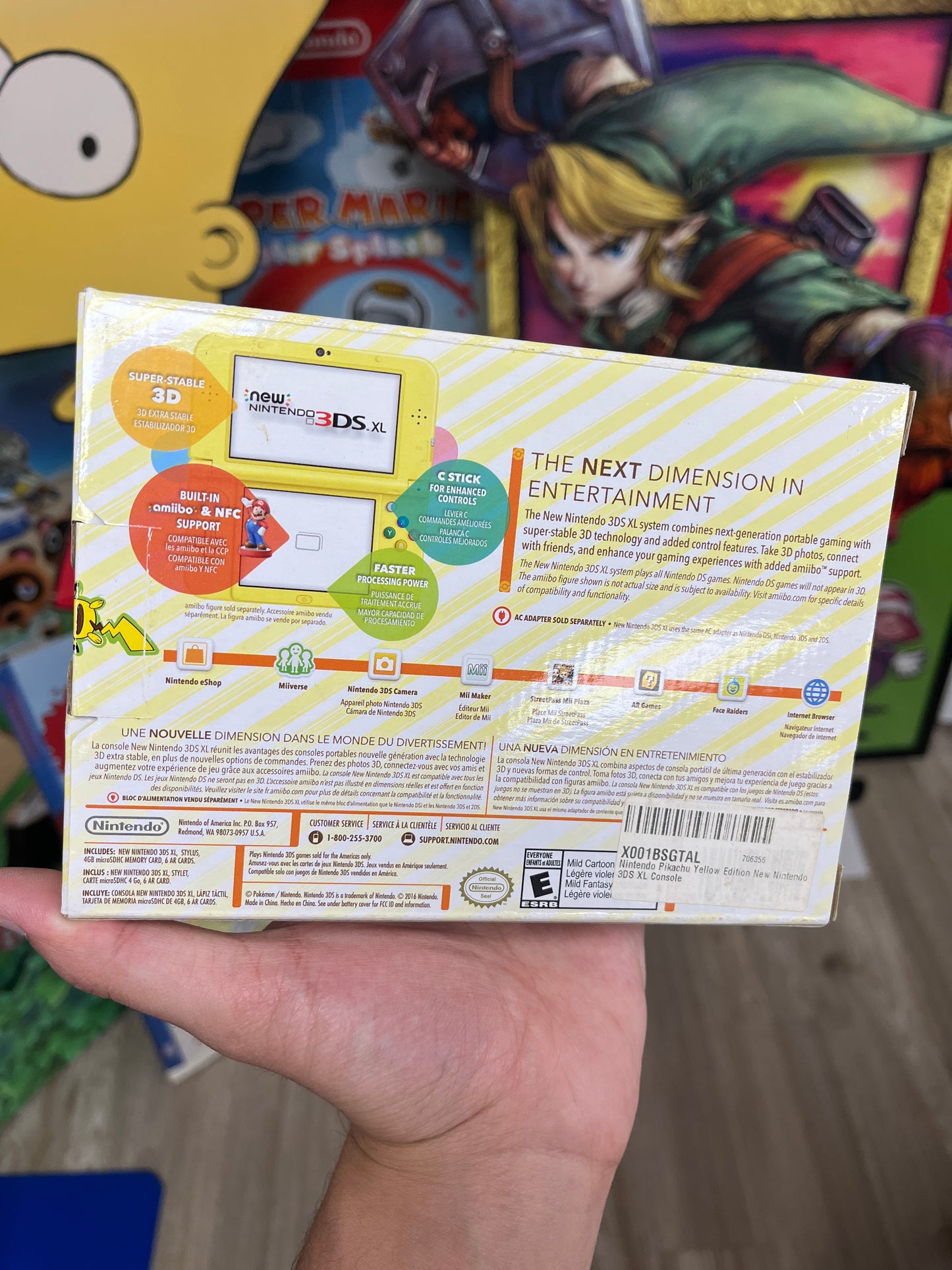 New Nintendo 3DS XL Pikachu Edition *NEW* Unopened