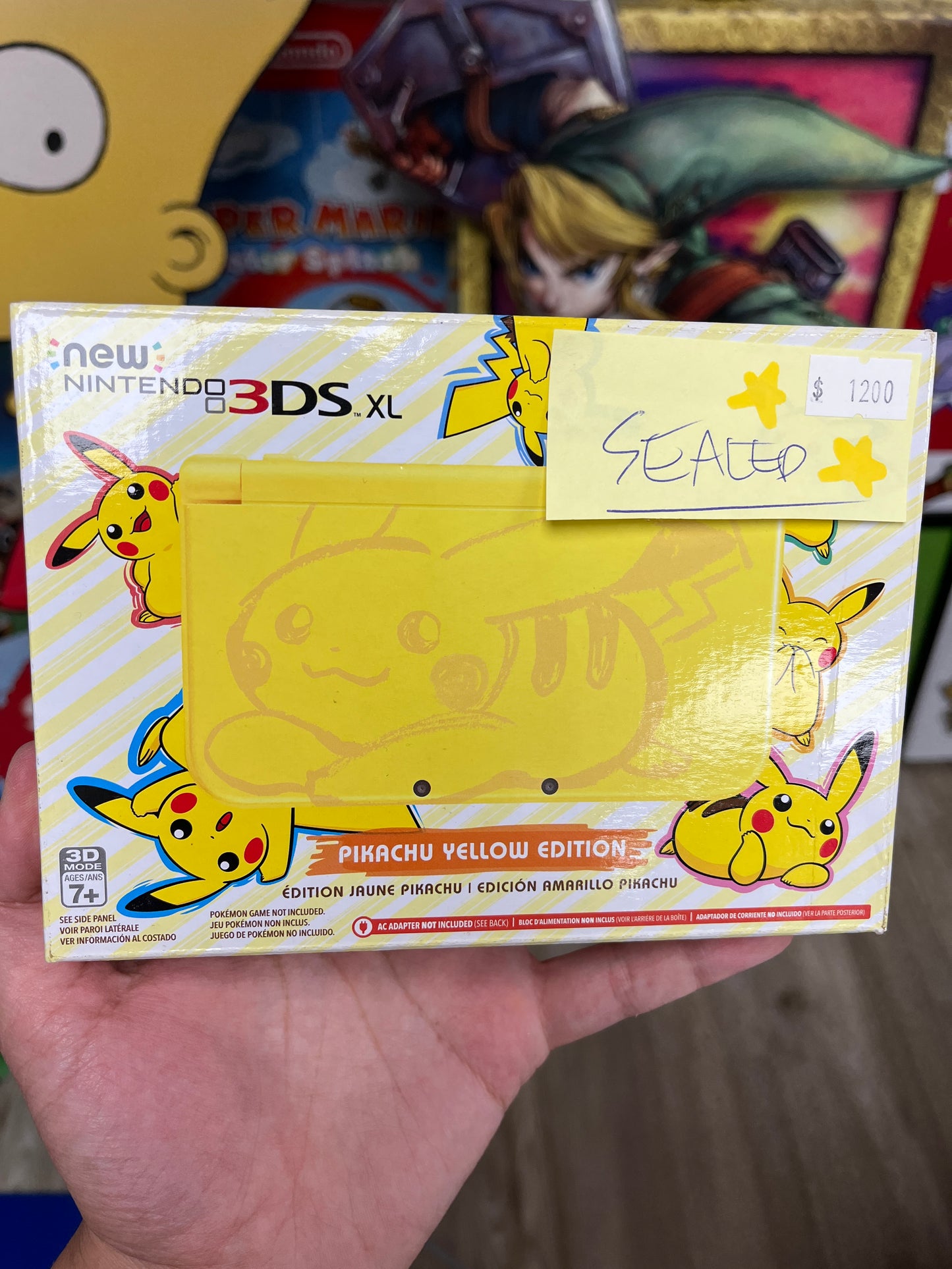 New Nintendo 3DS XL Pikachu Edition *NEW* Unopened