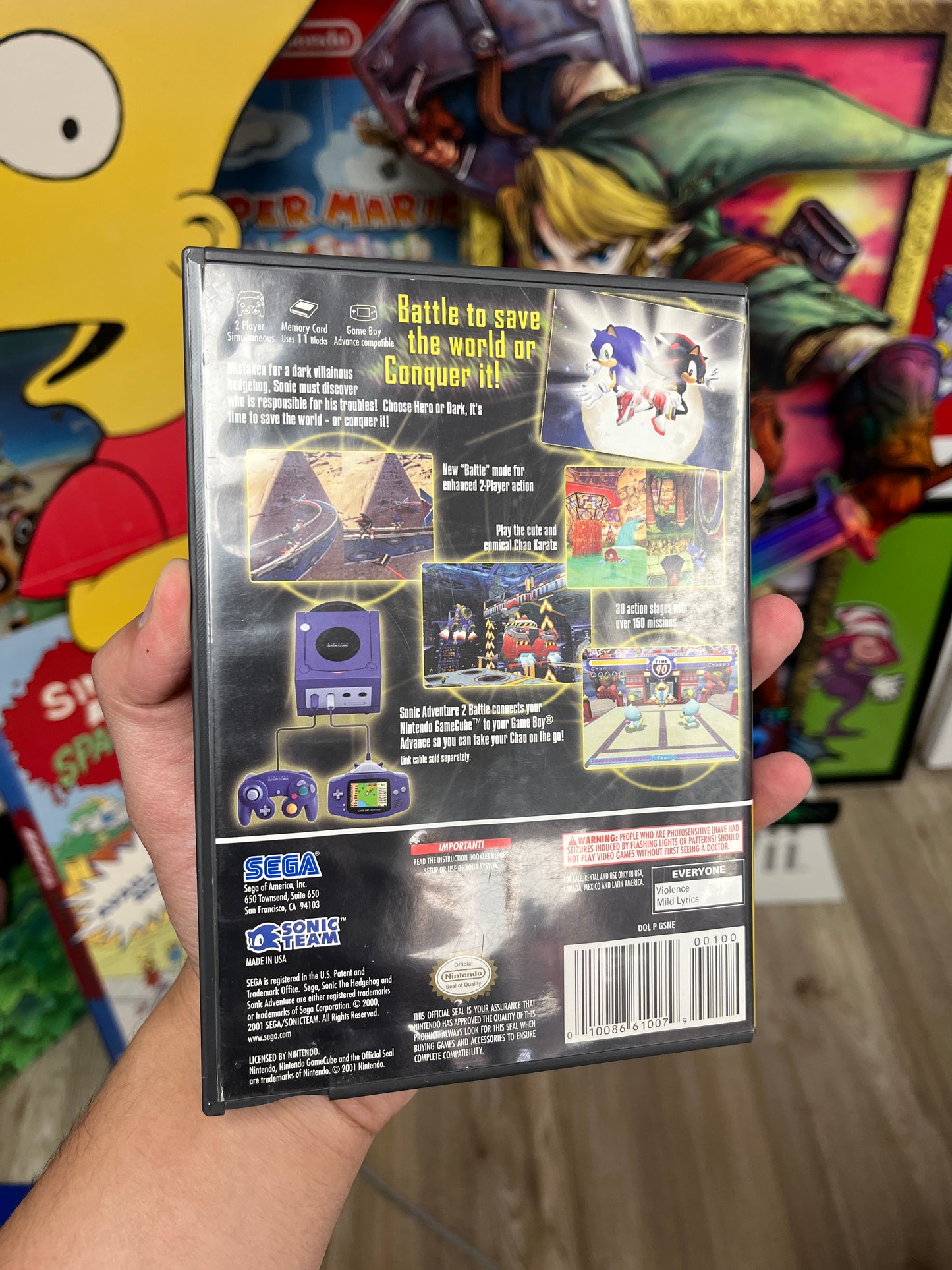 Sonic Adventure 2 Battle [Player's Choice] (GameCube)