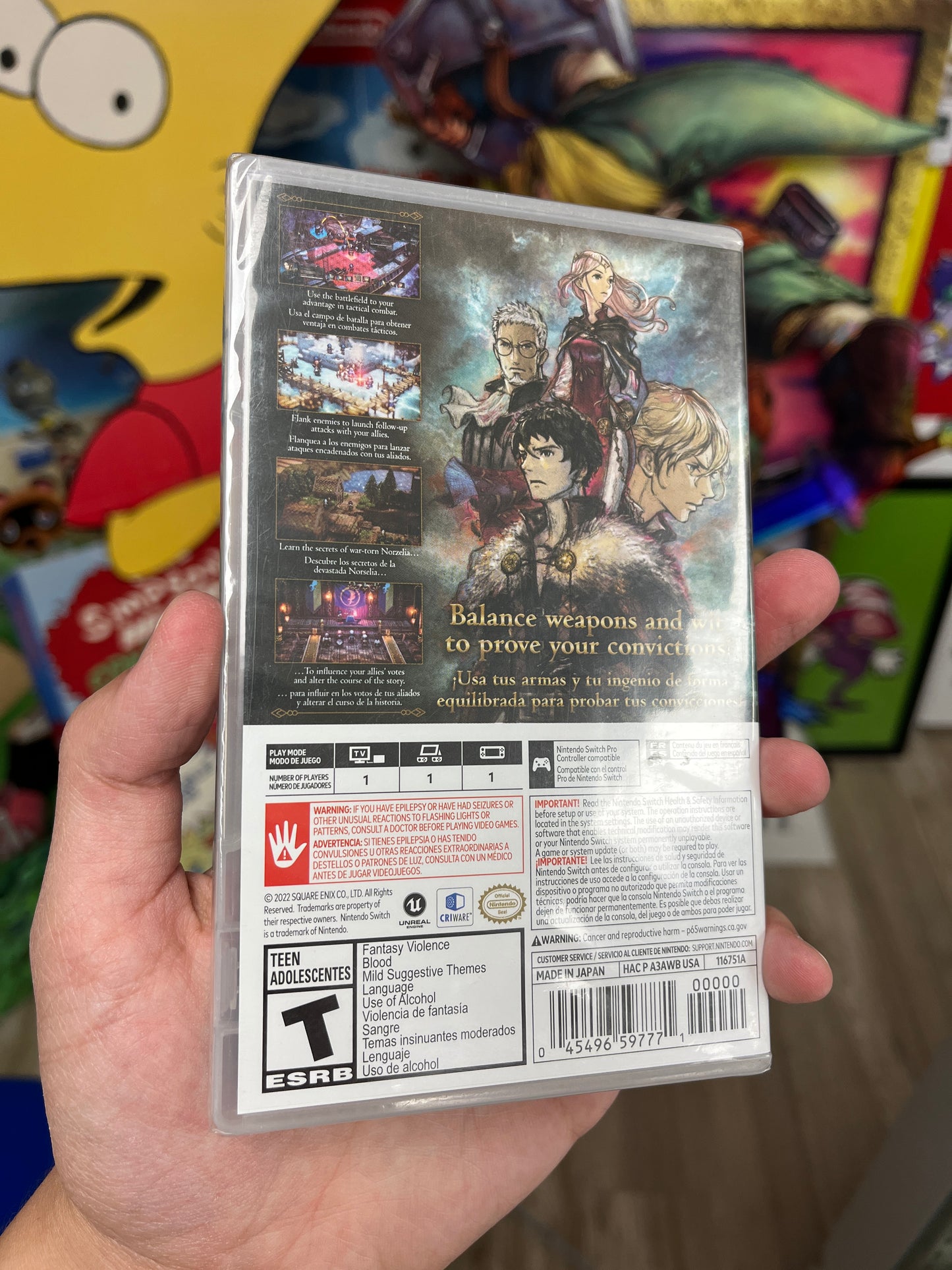 Triangle Strategy (Nintendo Switch) [SEALED]