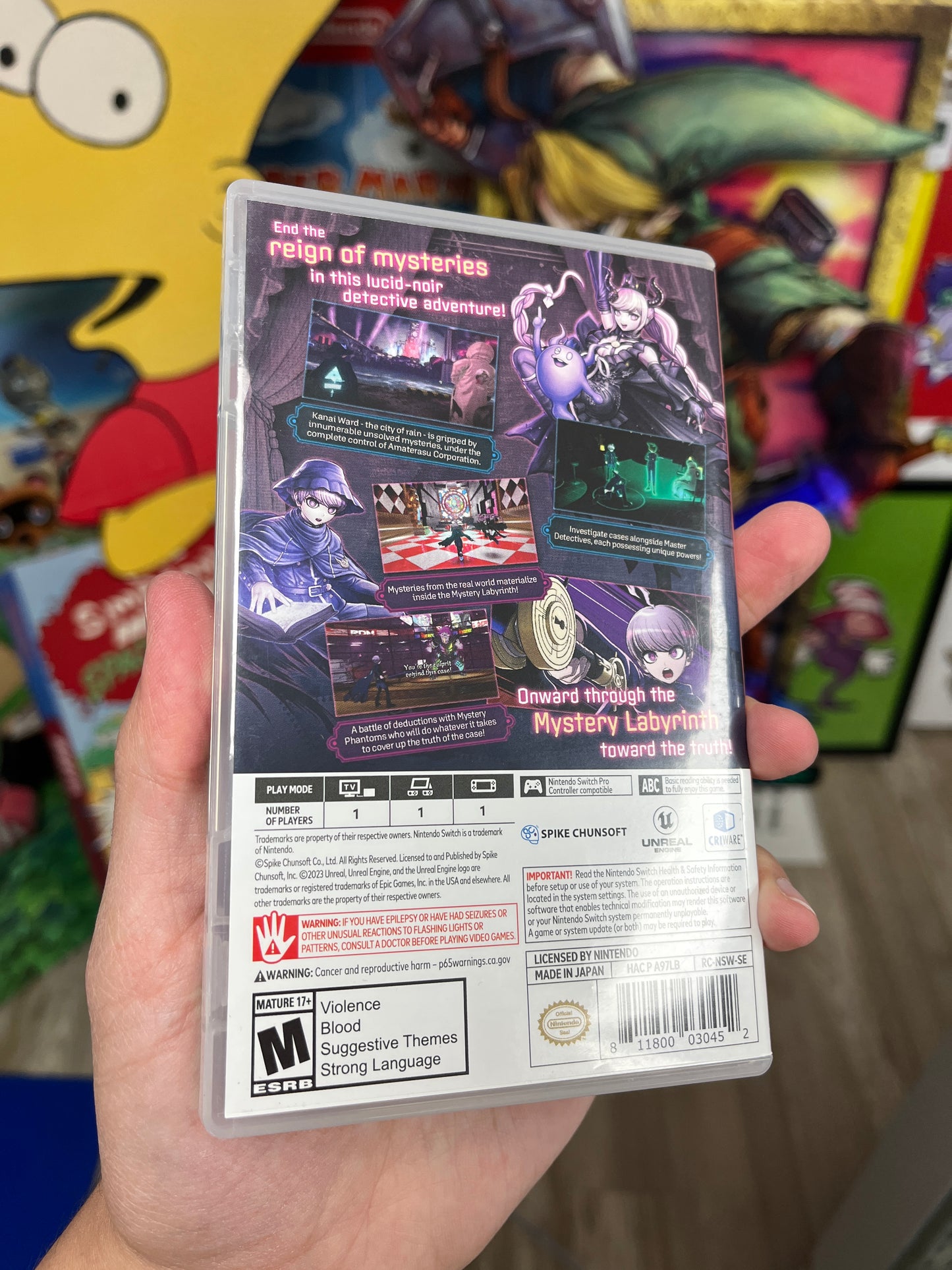 Master Detective Archives: RAIN CODE (Nintendo Switch)