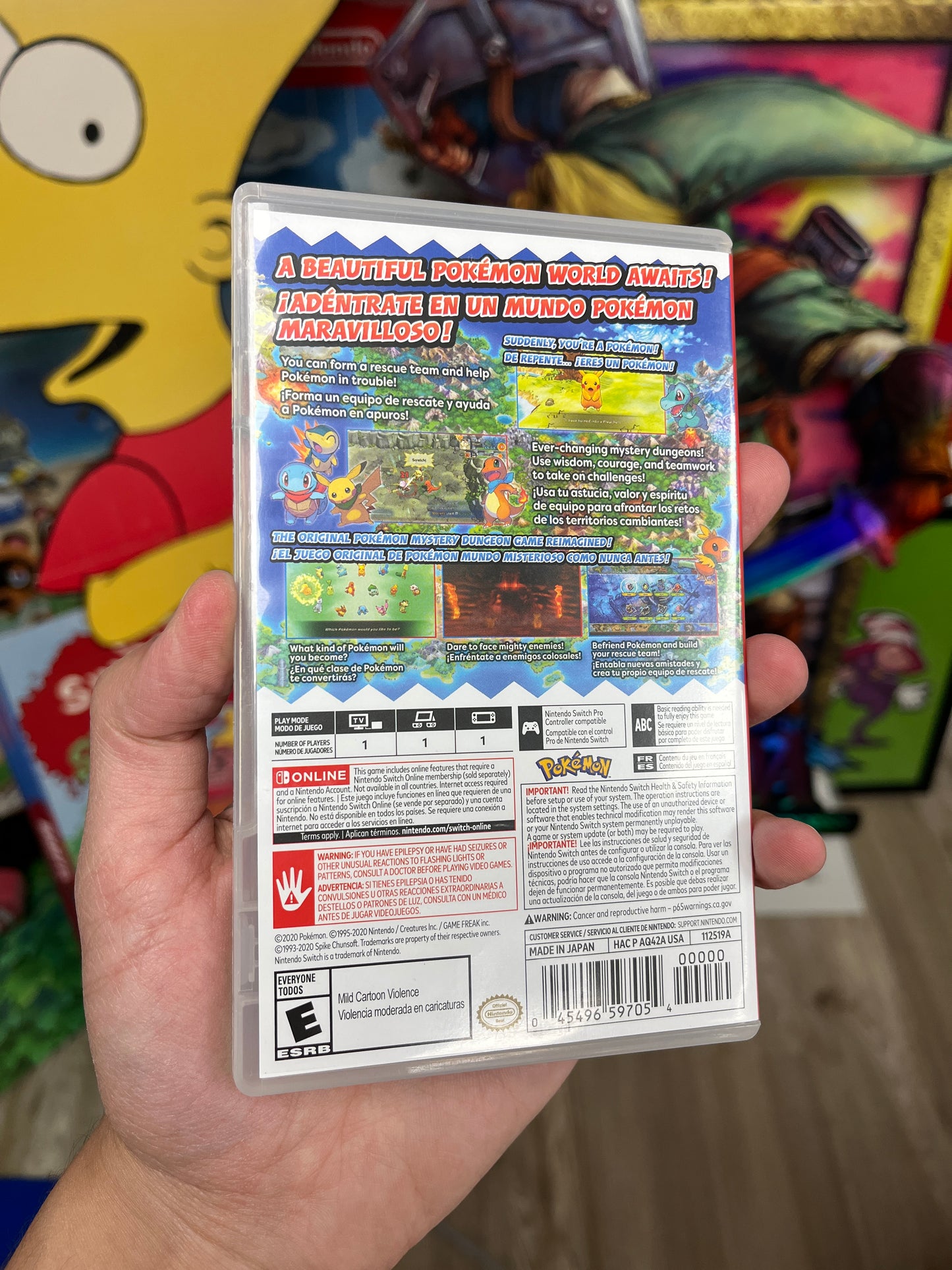 Pokemon Mystery Dungeon: Rescue Team EX (Nintendo Switch)