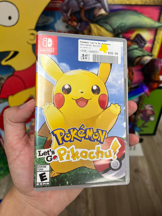 Pokemon Let's Go Pikachu (Nintendo Switch)