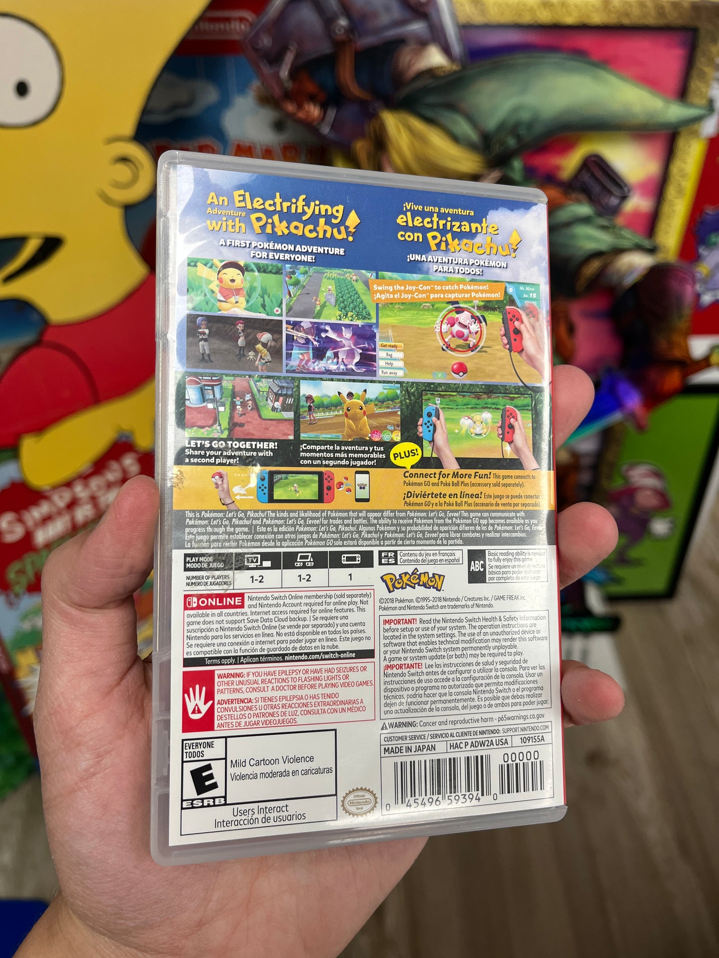 Pokemon Let's Go Pikachu (Nintendo Switch)