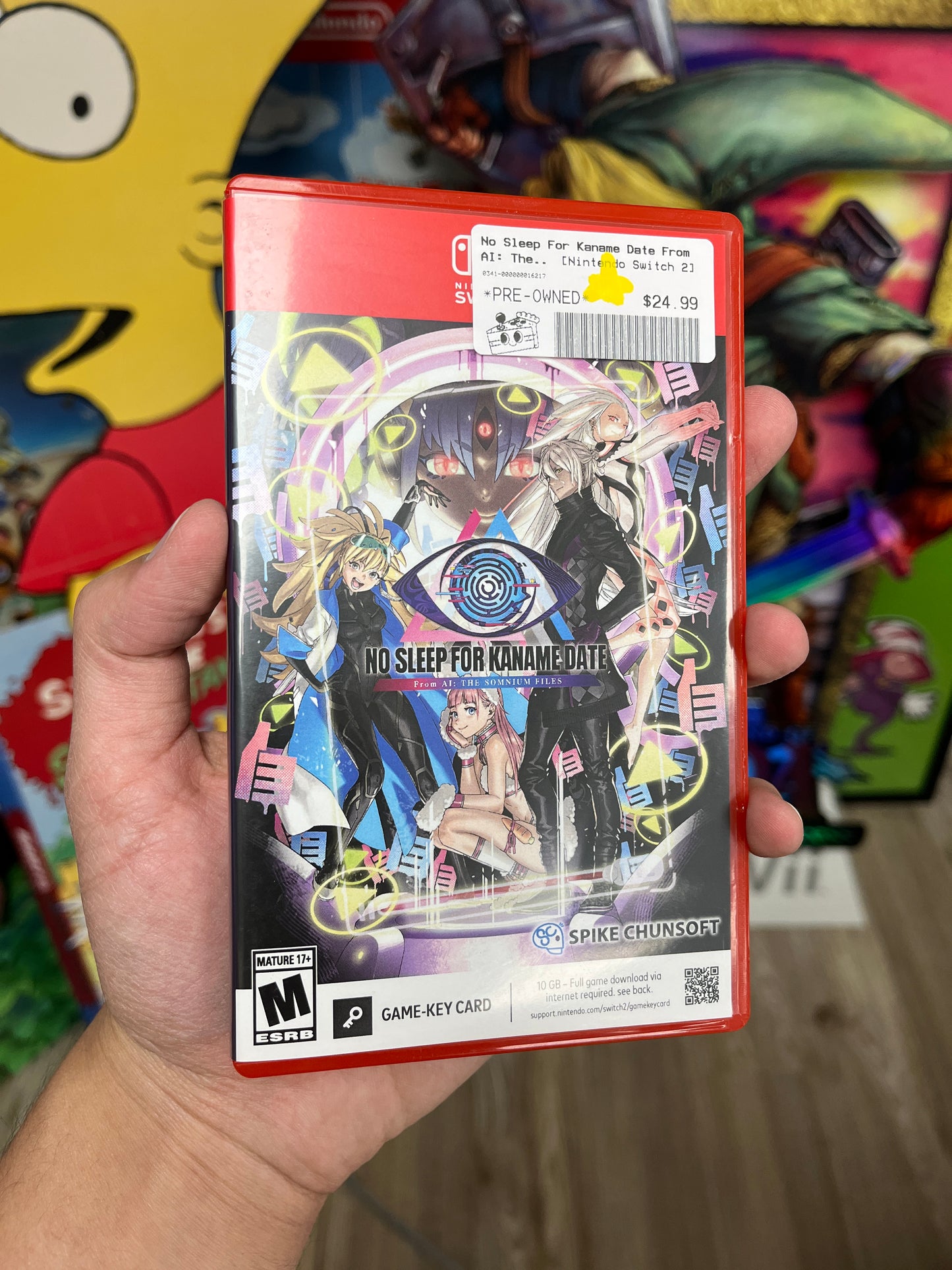 No Sleep For Kaname Date From AI: The Somnium Files (Nintendo Switch 2)