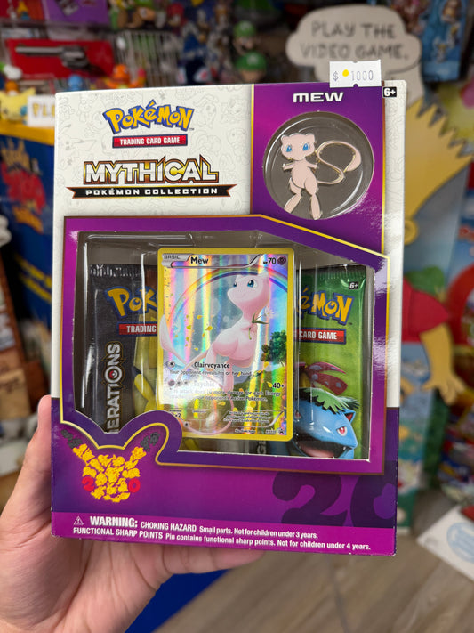 Pokemon TCG Mythical Pokemon Collection Mew (20th Anniversary)