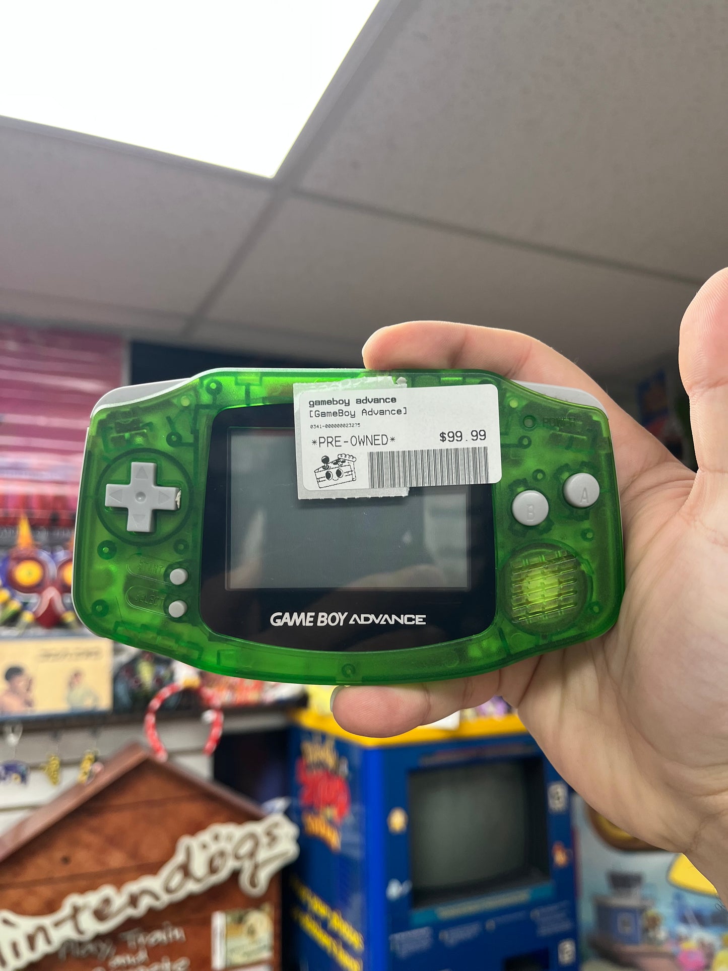 Gameboy Advance Green Reshell