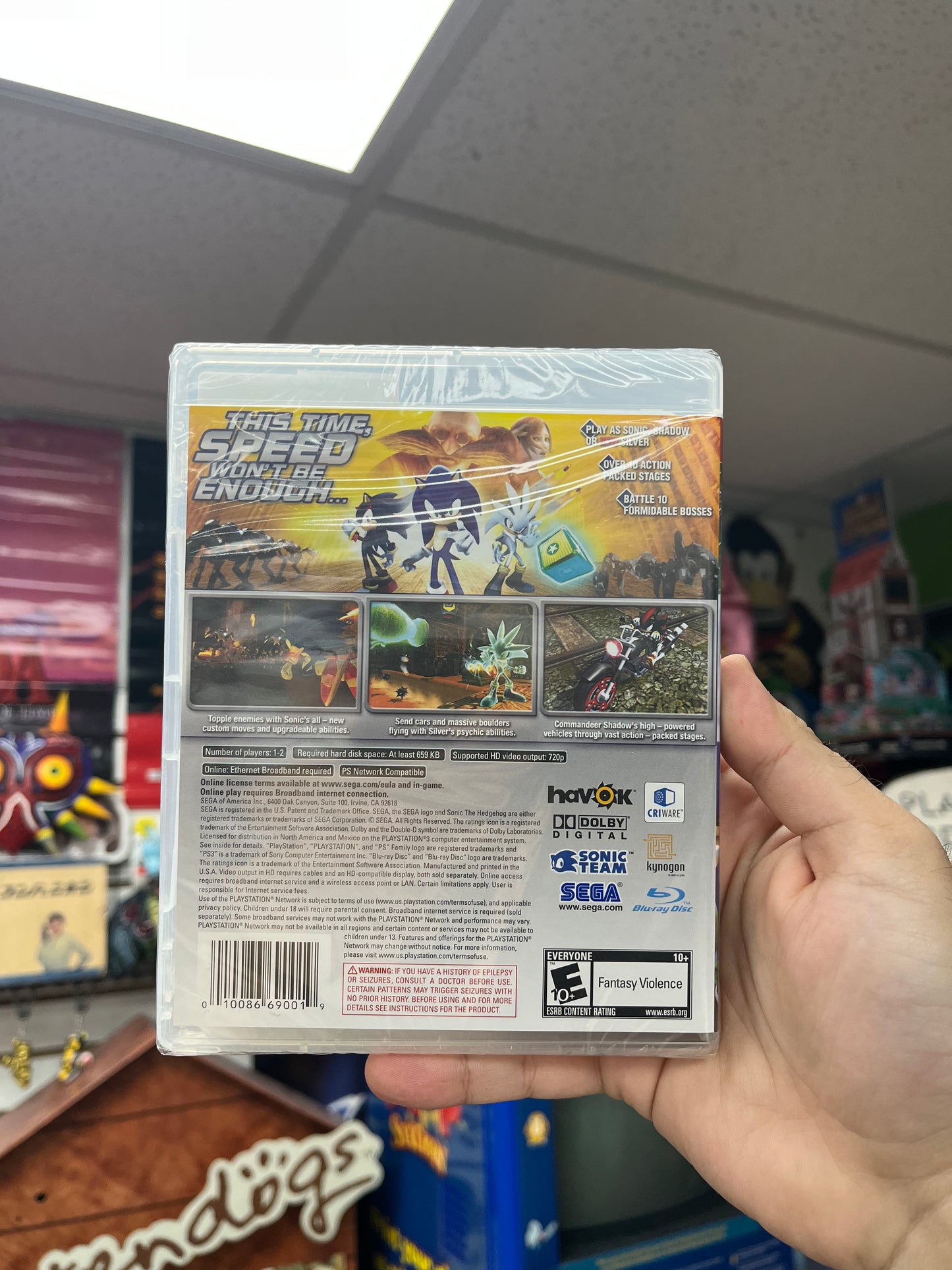Sonic the Hedgehog - PS3 Sealed