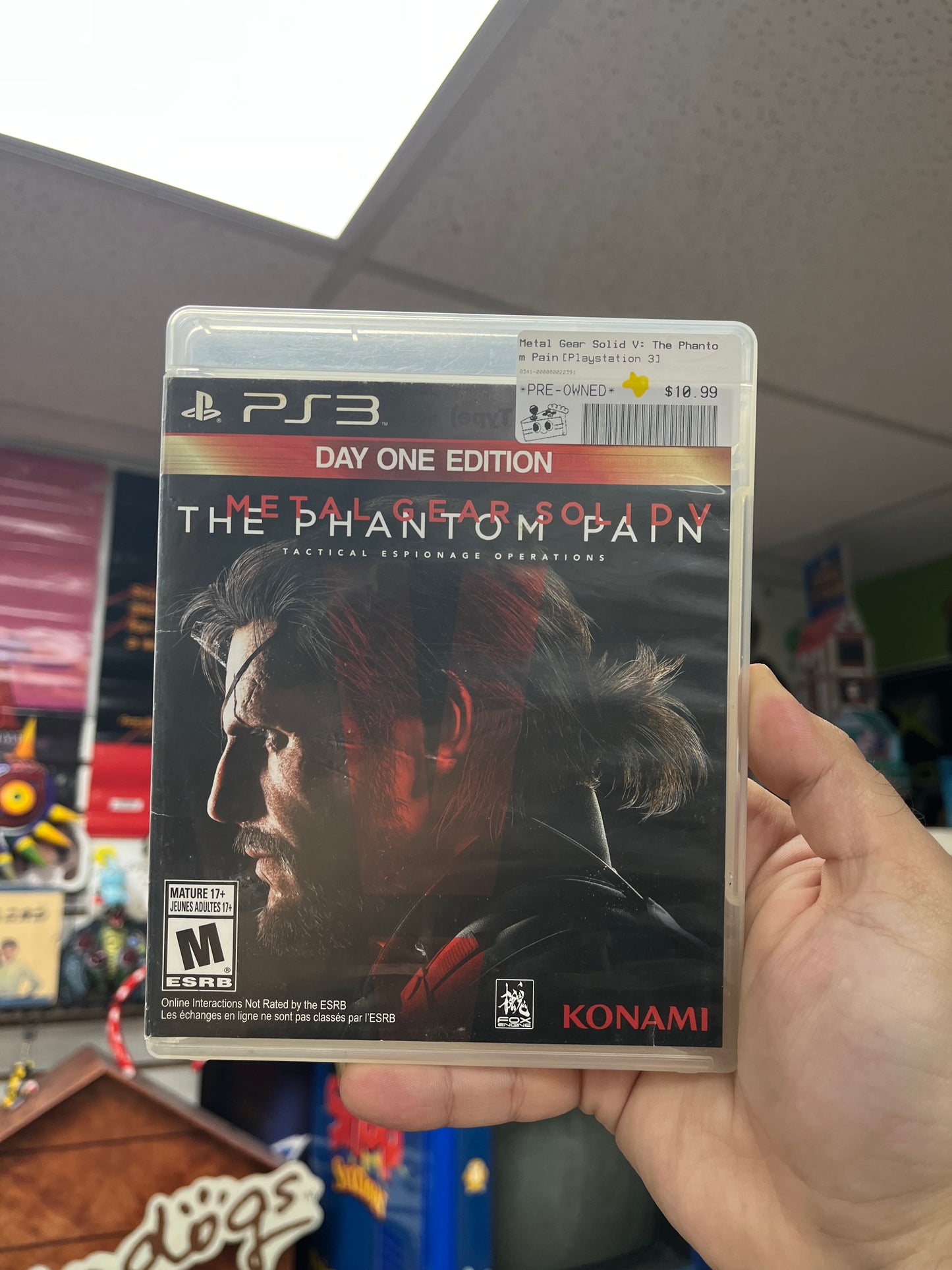 Metal Gear Solid V: The Phantom Pain - PS3 Boxed