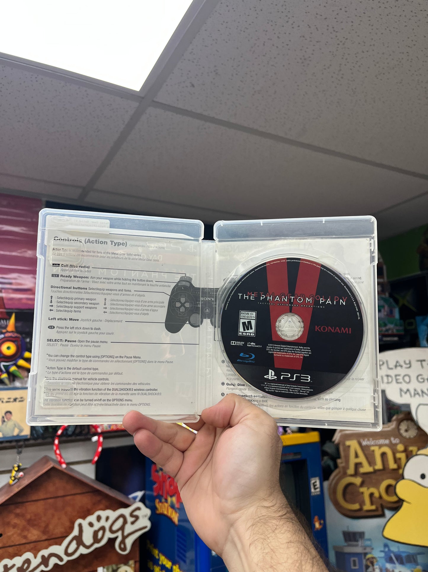 Metal Gear Solid V: The Phantom Pain - PS3 Boxed