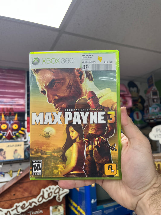 Max Payne 3 - Xbox 360 CiB