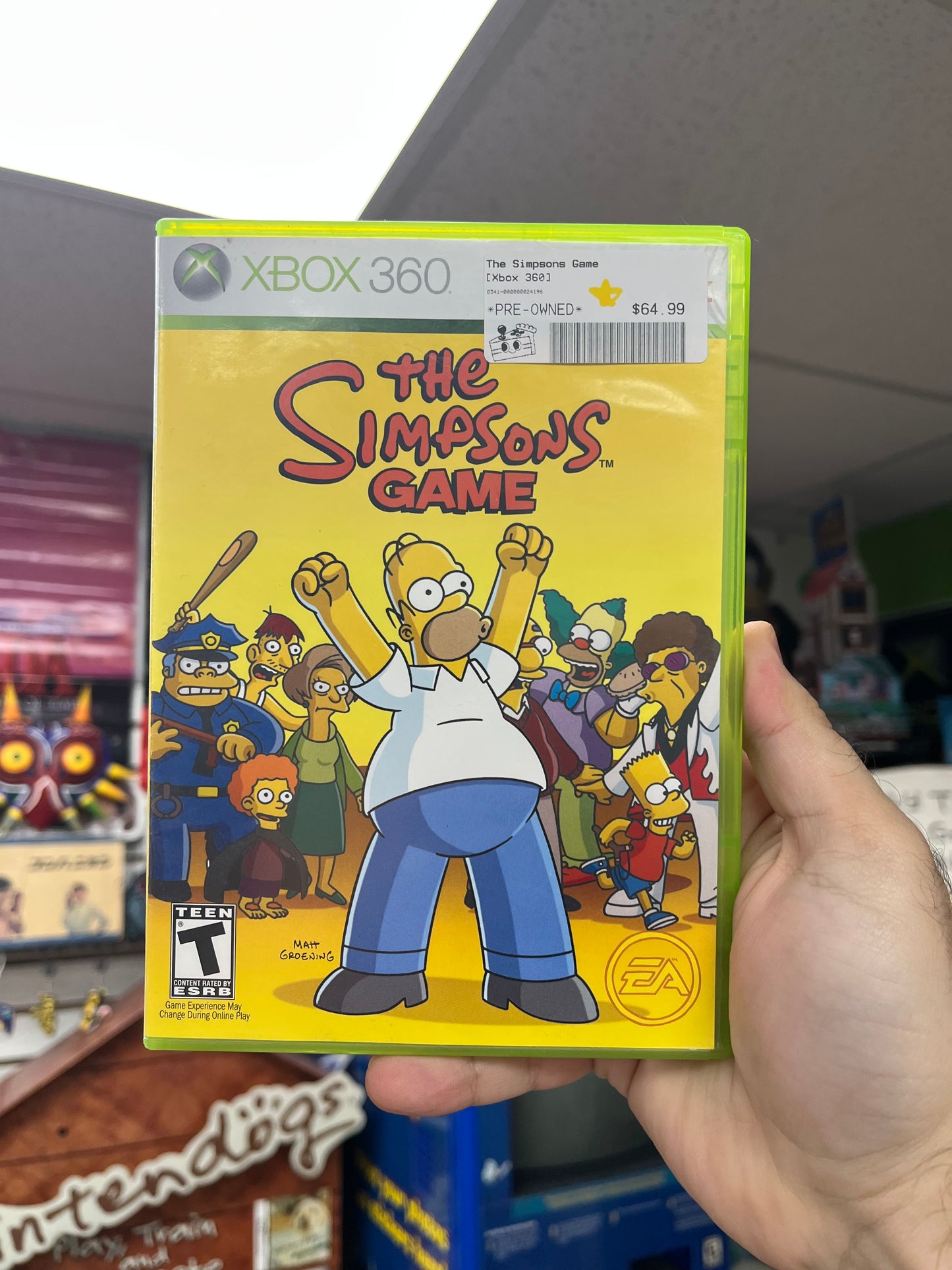 The Simpsons Game - Xbox 360 CiB