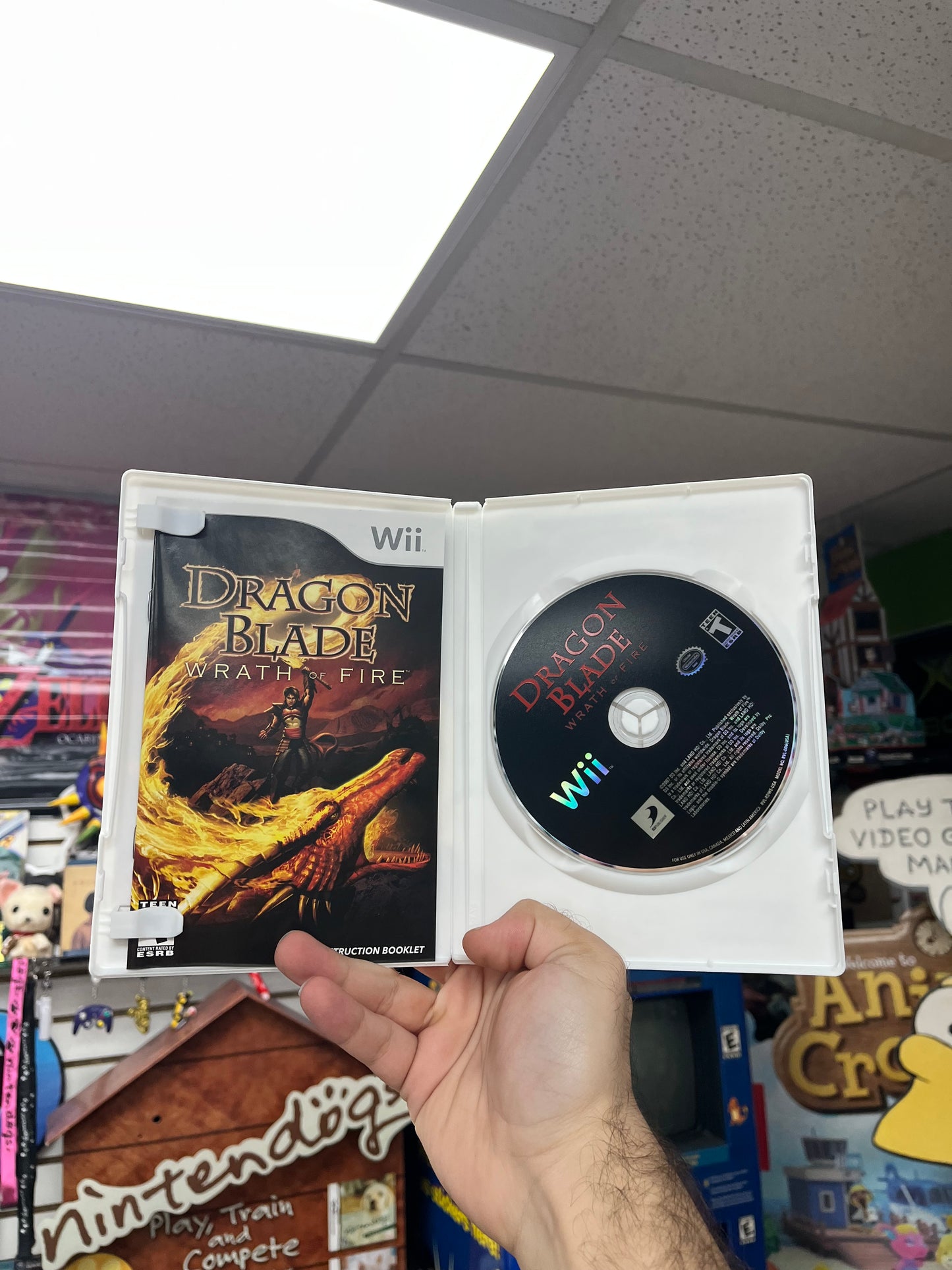 Dragon Blade Wrath of Fire - Wii CiB